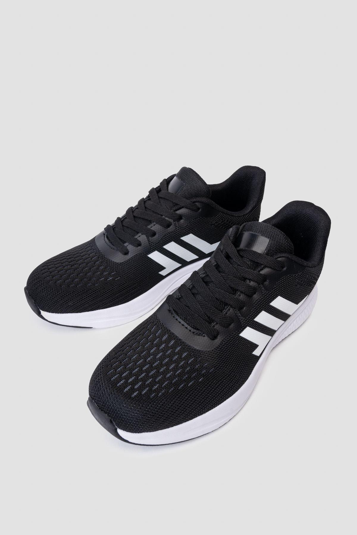 Zapatilla Hombre Negro Blanco Piero Apóstol-3