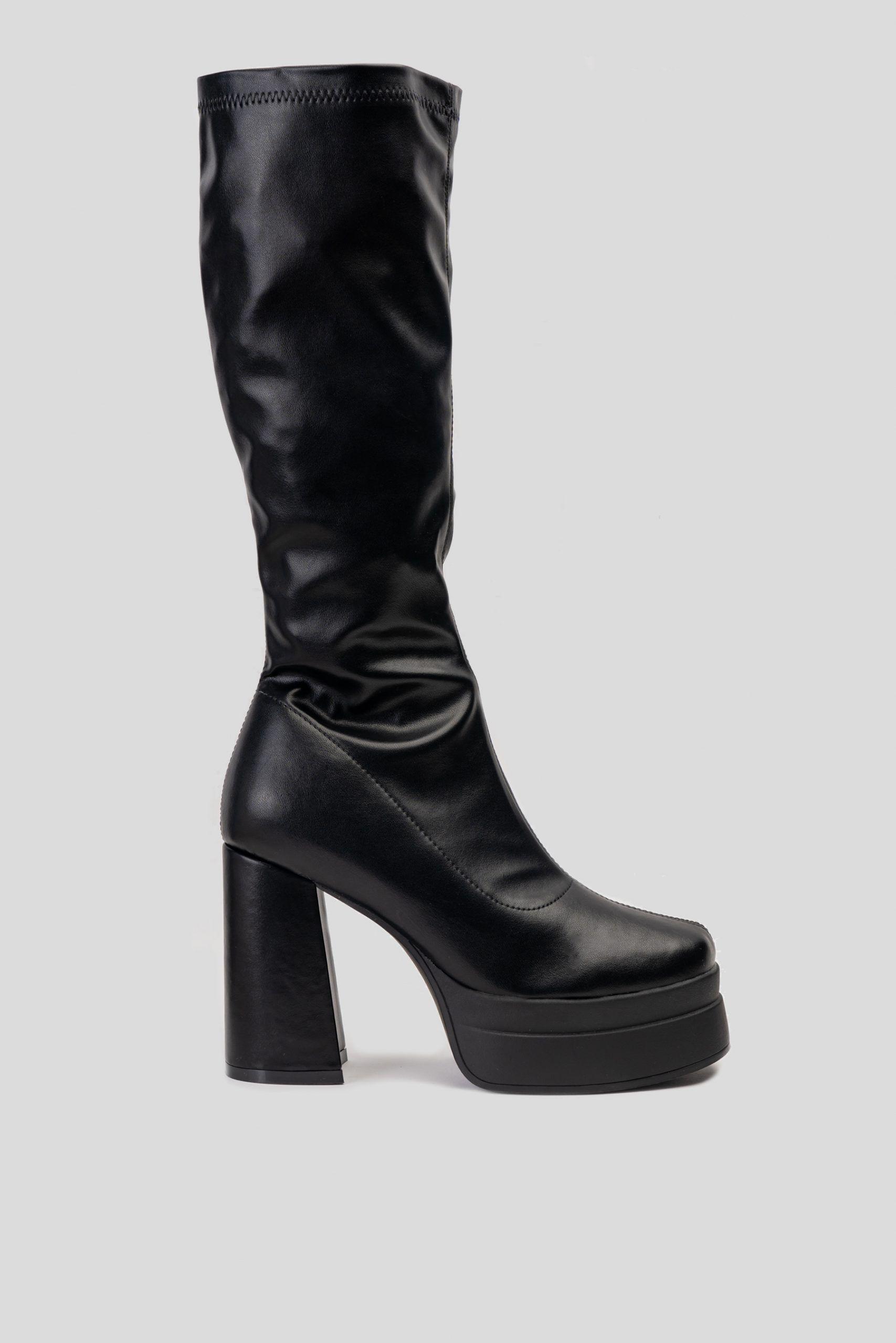 Bota Mujer Negro Naya Apóstol-0