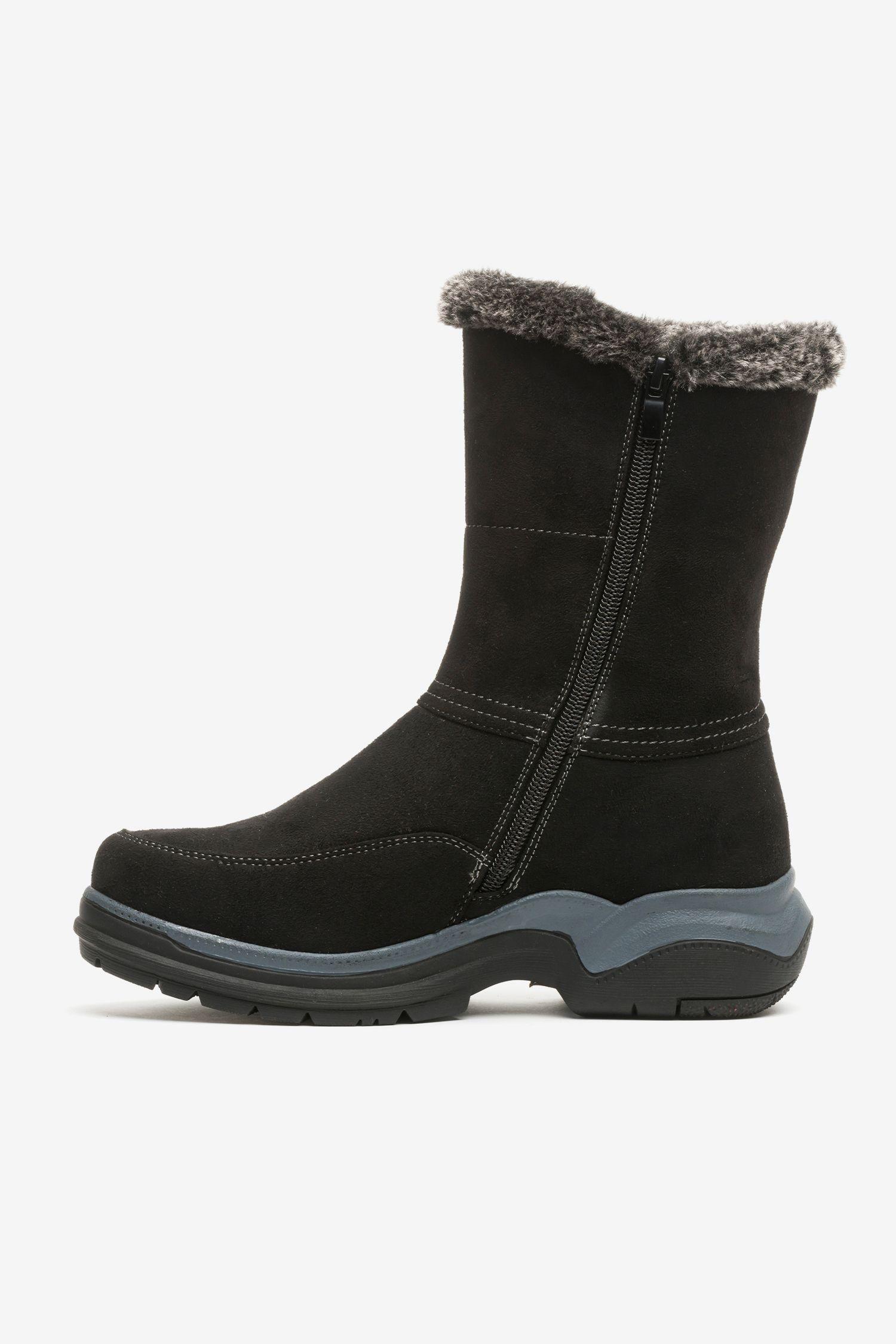 Bota Mujer Negro Oliva Chancleta-2