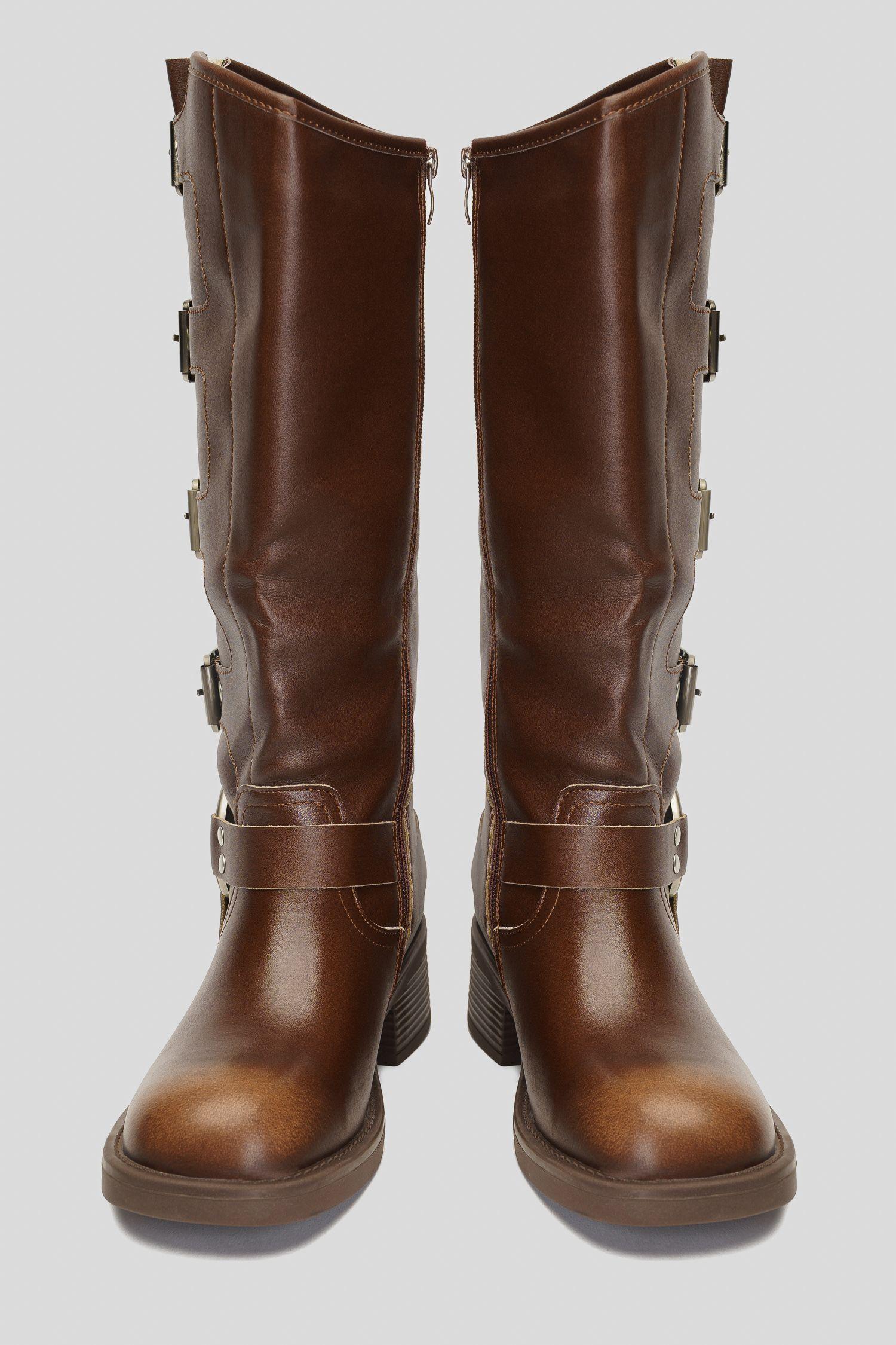 Bota Mujer Café Farid Thunder Blue-3
