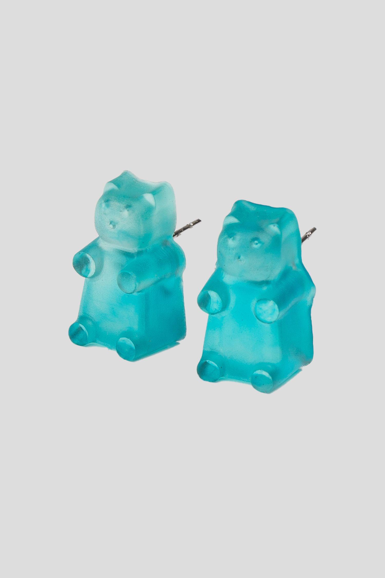 Aros Diseño Gummy Bear Acua Cian Zameta By Lina-0
