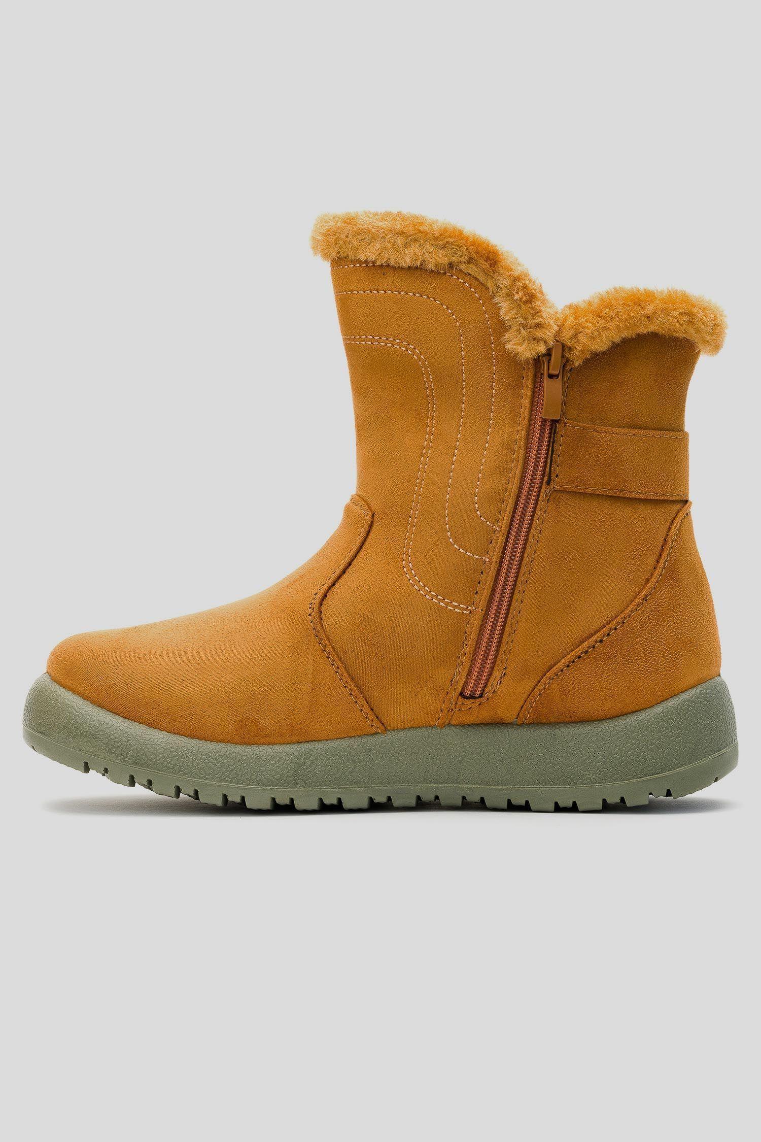Bota Mujer Camel Silene Chancleta-1