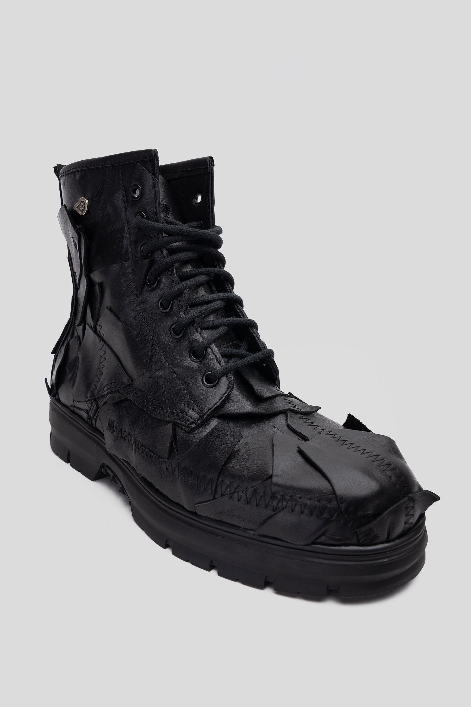 Bototo Cuero Artemis Destructor Negro Landazuri-2