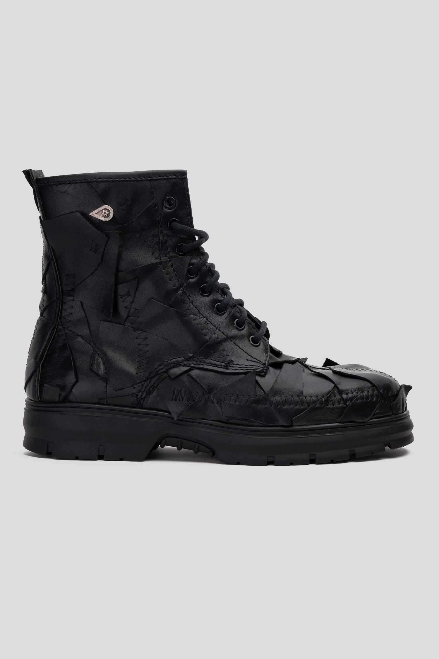 Bototo Cuero Artemis Destructor Negro Landazuri-4