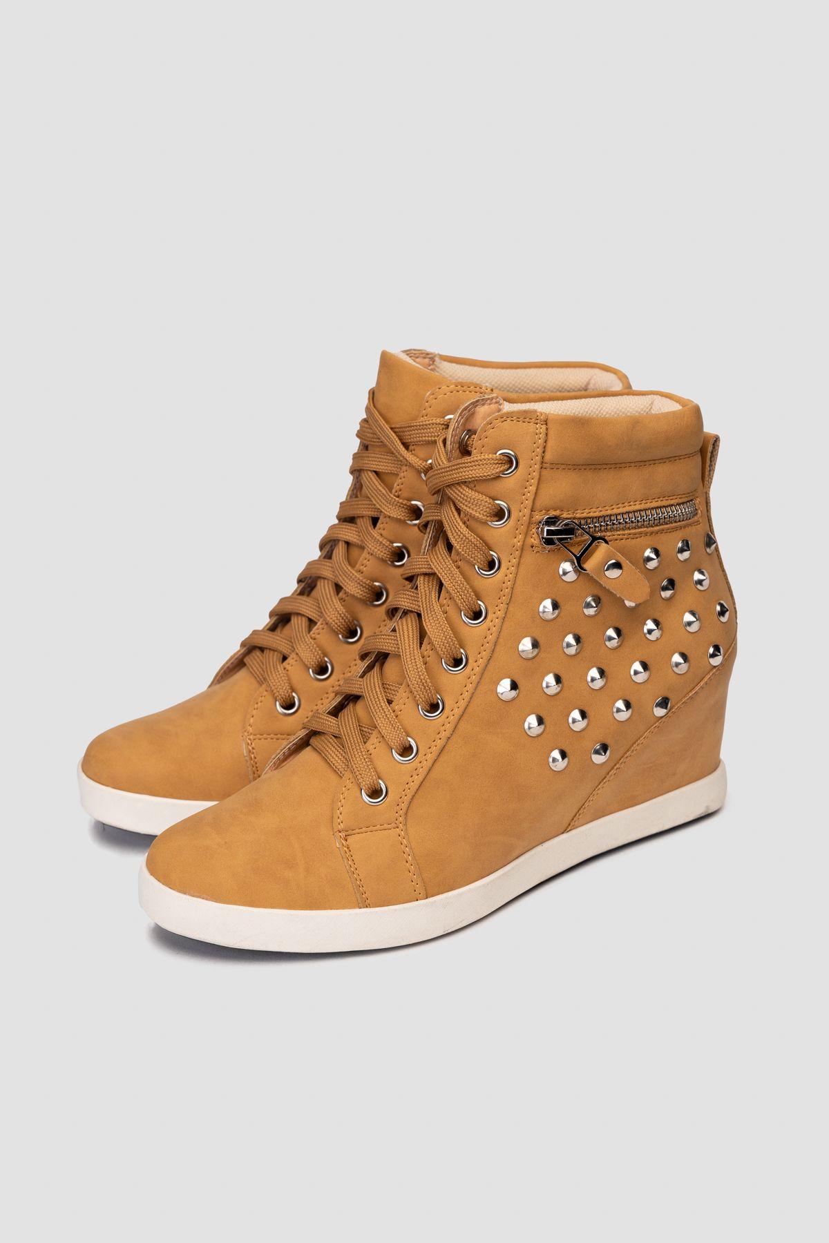 Zapatilla Mujer Camel Giselle Chinitown-2