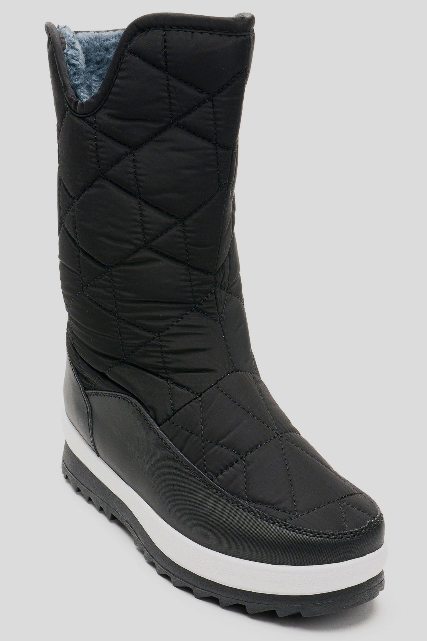 Bota Mujer Negro Estonia Chancleta-2