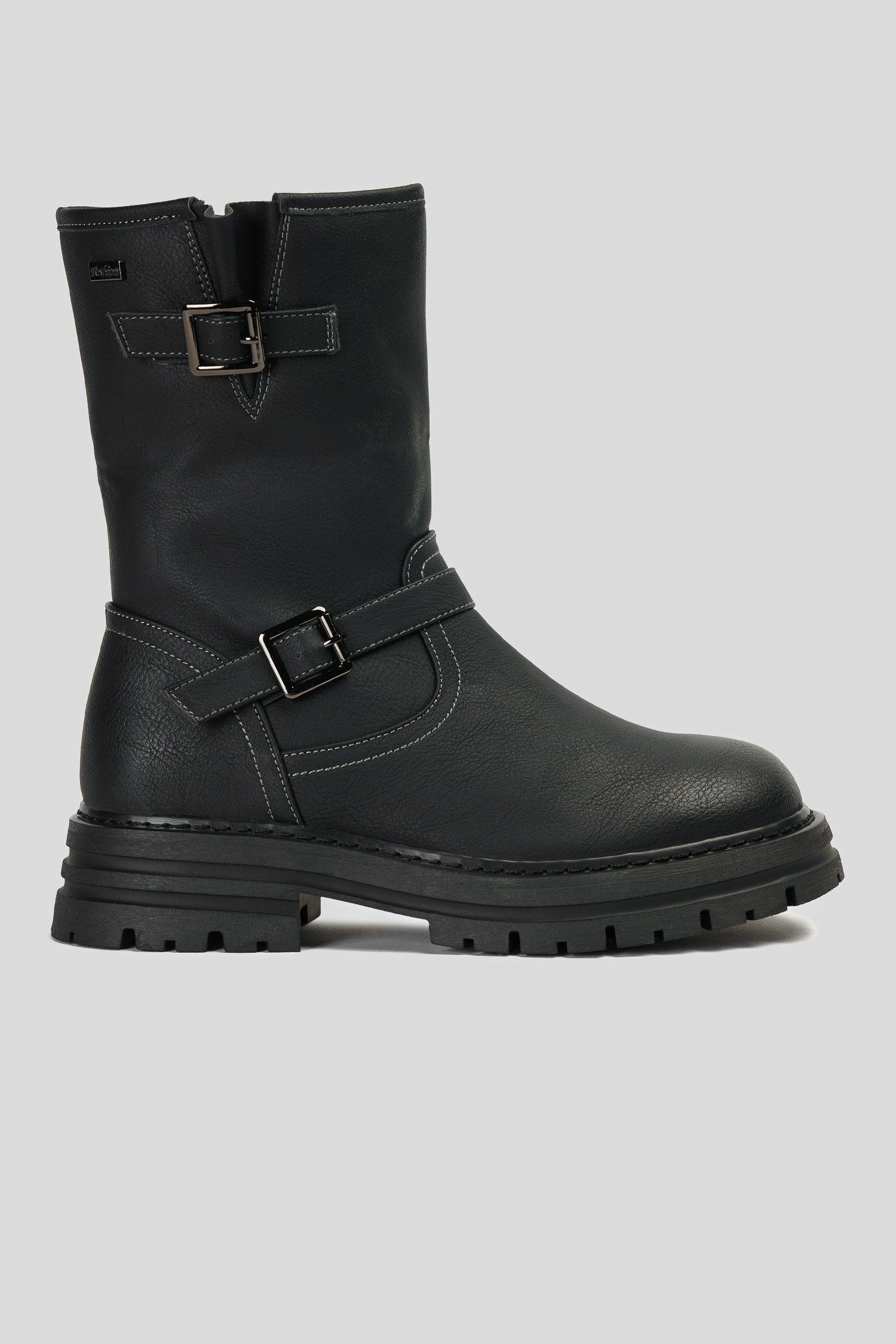 Bota Mujer Negro Azahar Chinitown-0