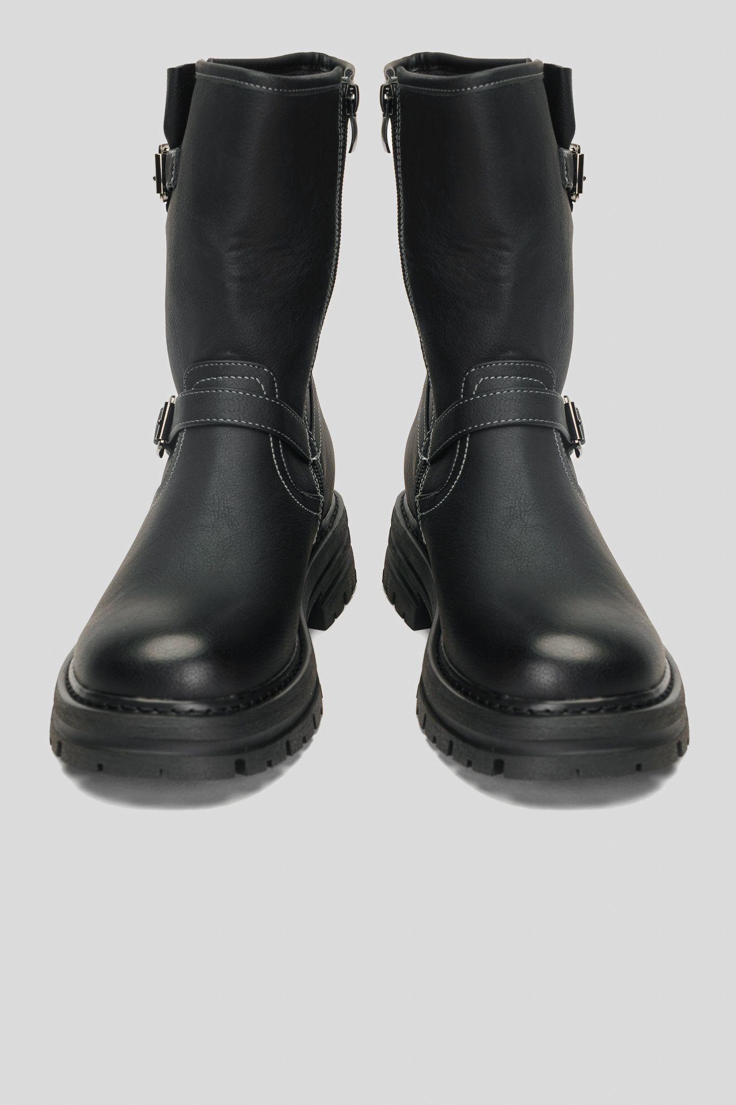 Bota Mujer Negro Azahar Chinitown-3
