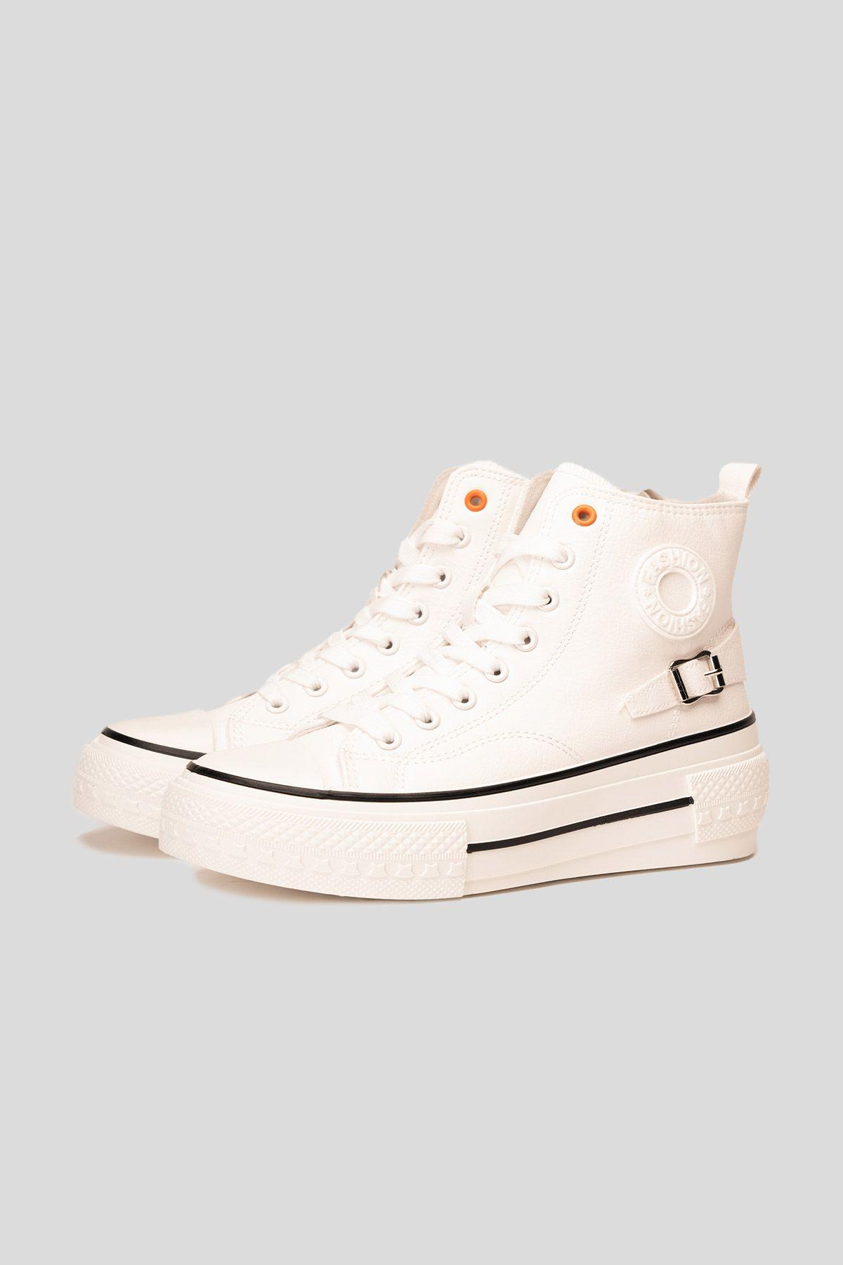 Zapatilla Urbana Mujer Blanco Pau Chinitown-2