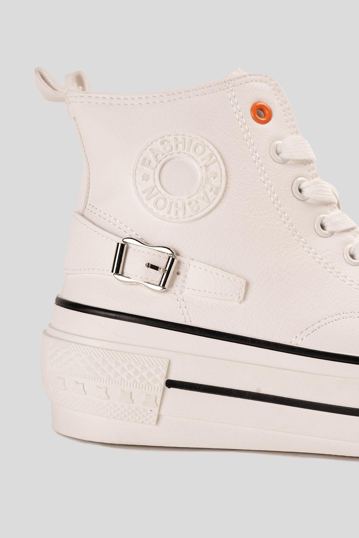 Zapatilla Urbana Mujer Blanco Pau Chinitown-5