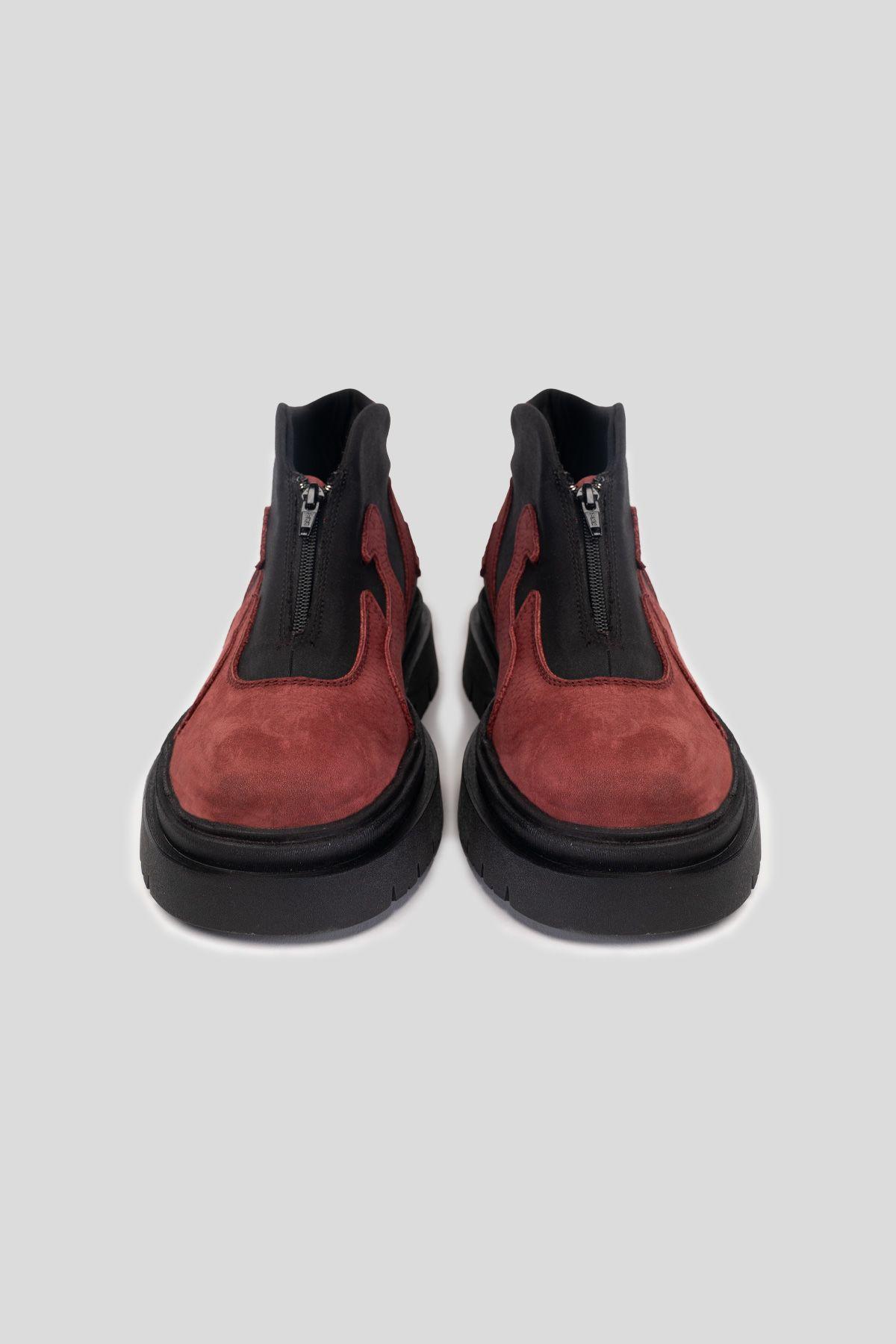 Zapatilla Cuero Cygnus Burdeo Wine Landazuri-2