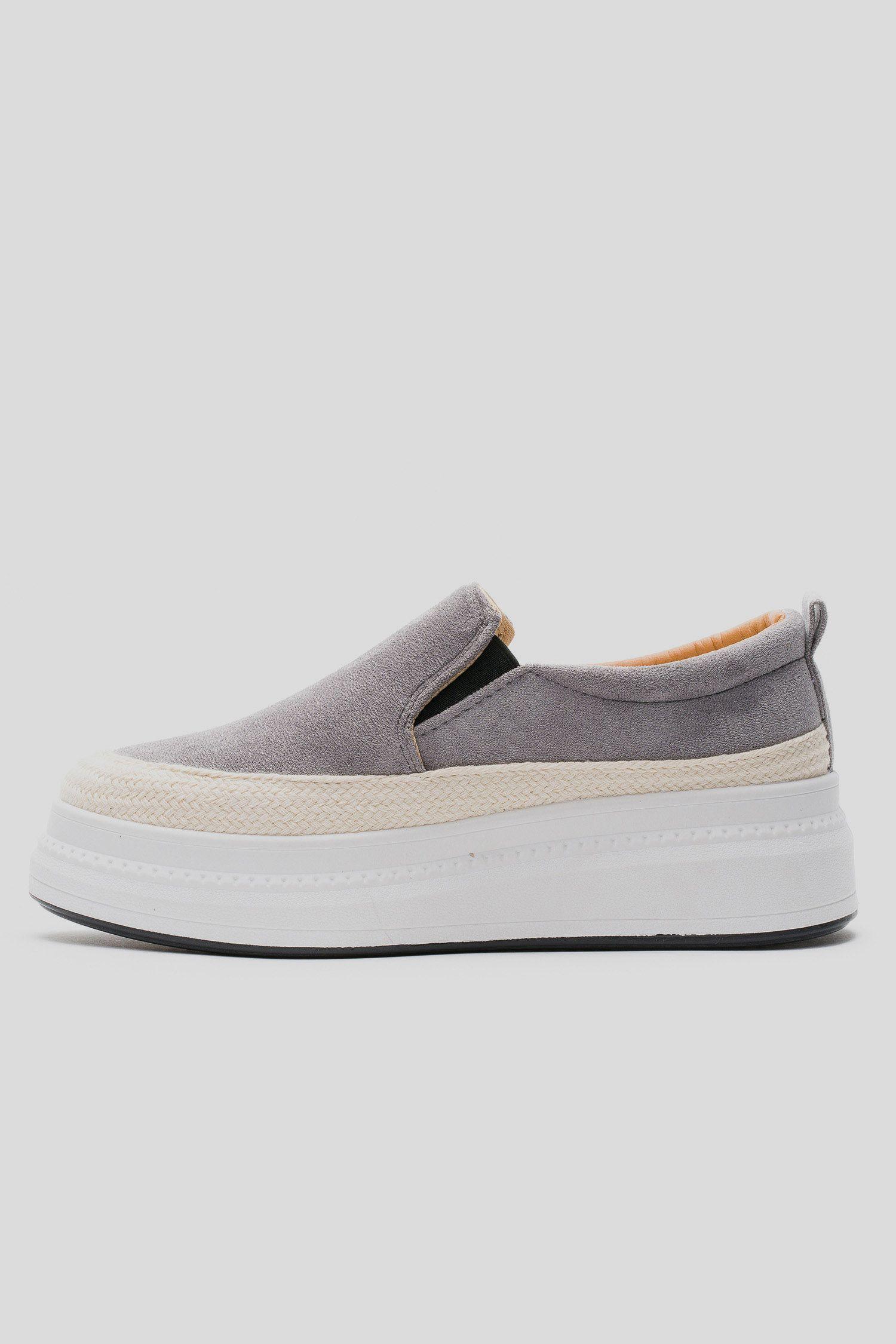 Zapatilla Mujer Gris Smoqui Chancleta-1