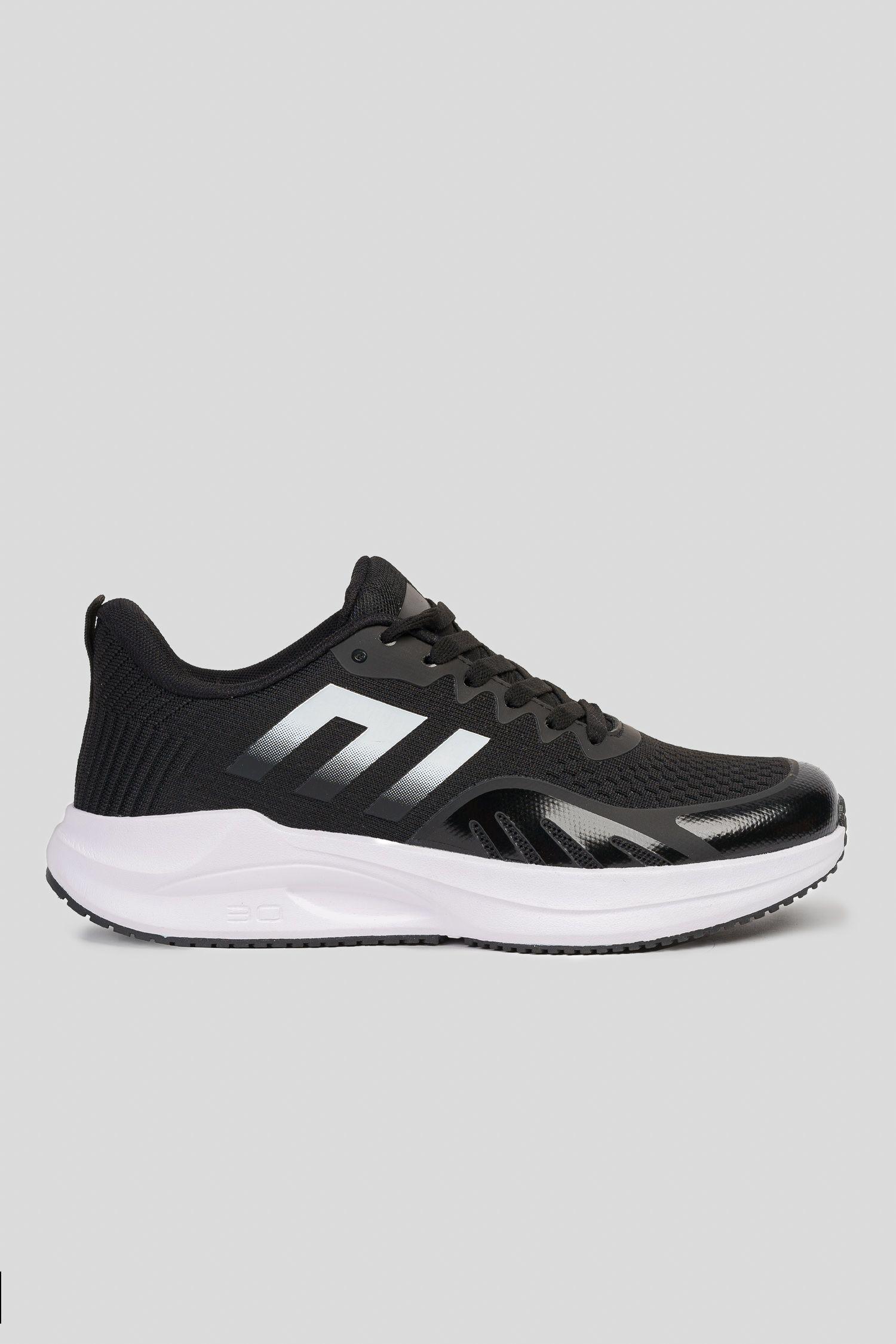 Zapatilla Hombre Negro Blanco Jean Apóstol-0