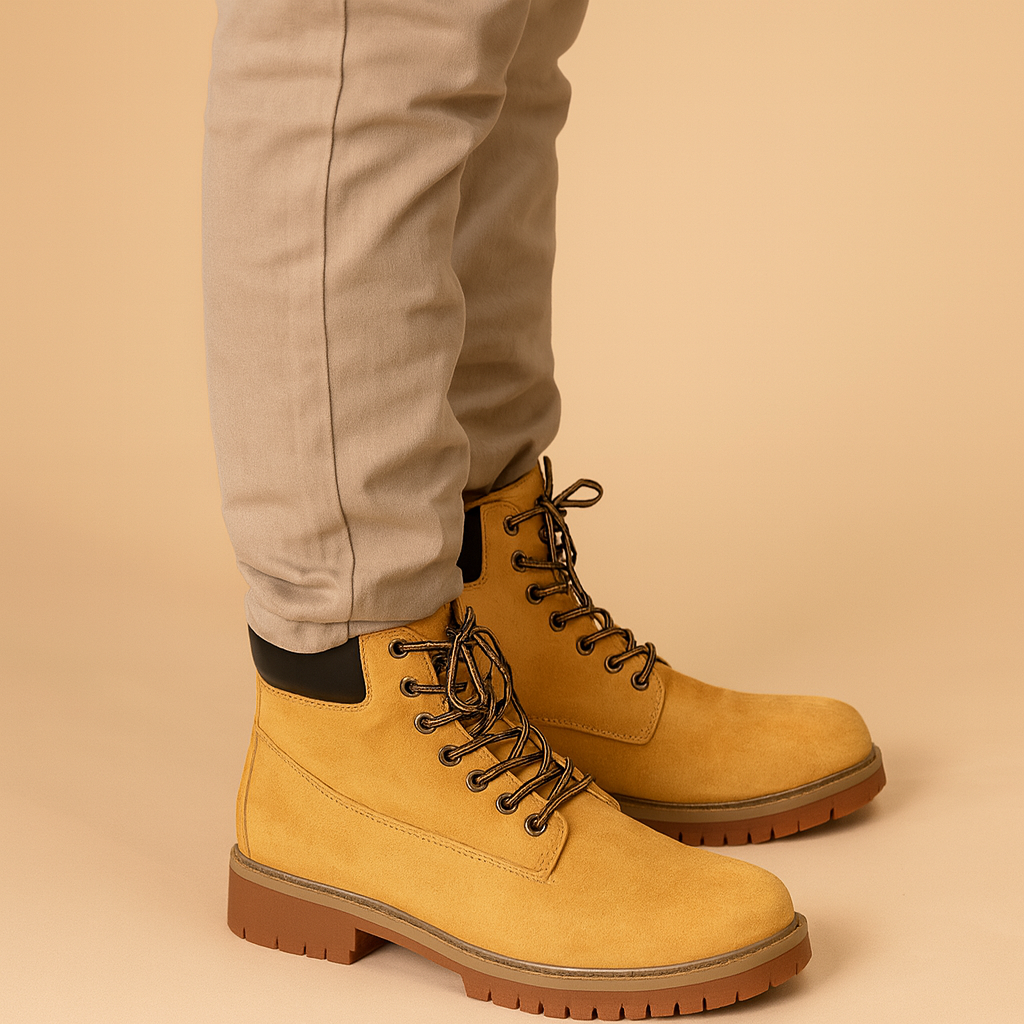 Botín Casual Hombre Camel Jani Chinitown-3