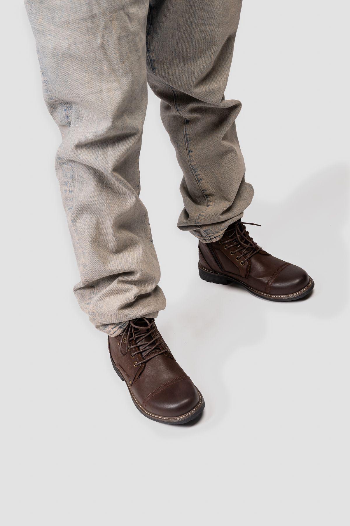 Botín Hombre Café Oscuro Boyd Chinitown-1