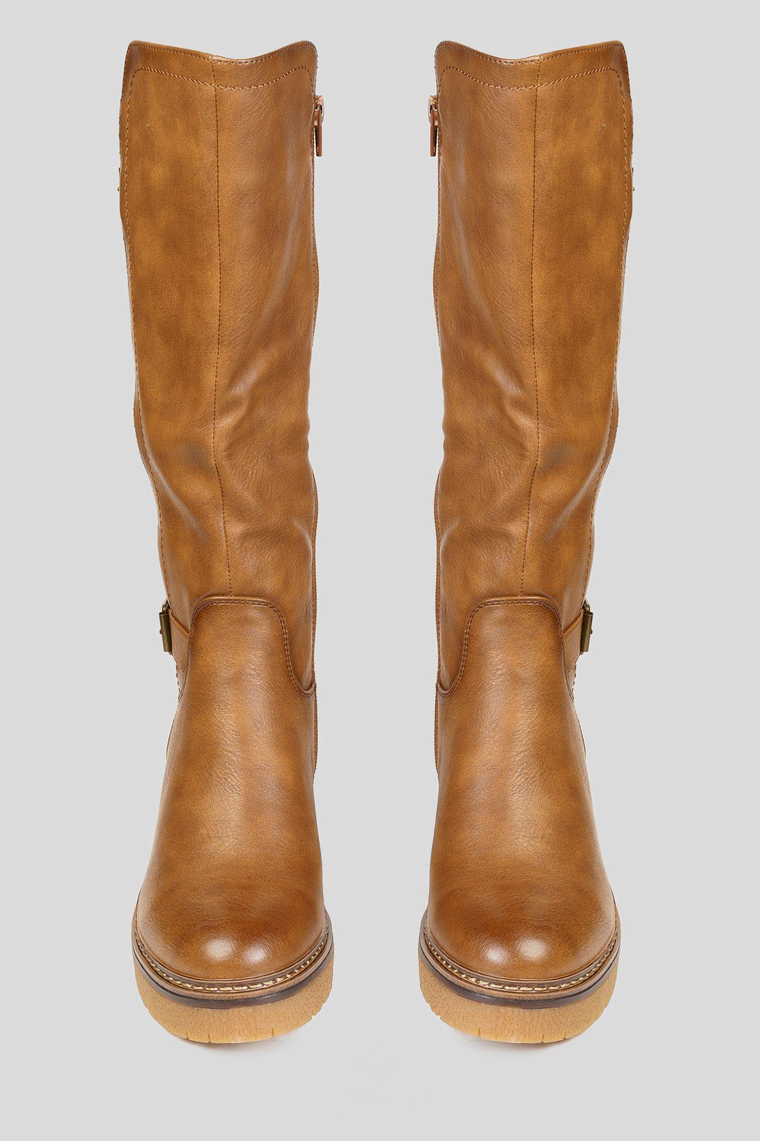 Bota Mujer Café Fabia Thunder Blue-3