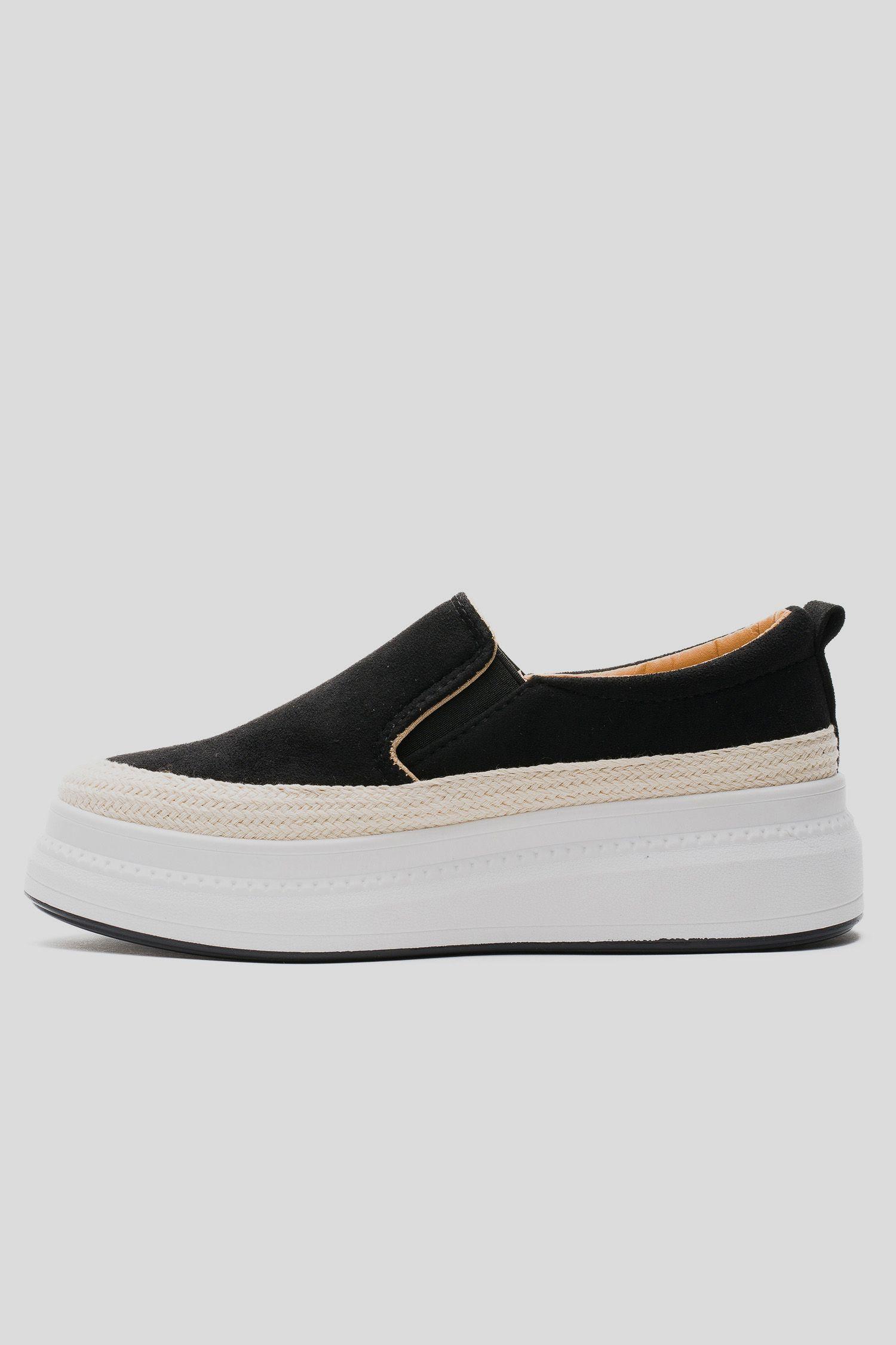 Zapatilla Mujer Negro Smoqui Chancleta-1