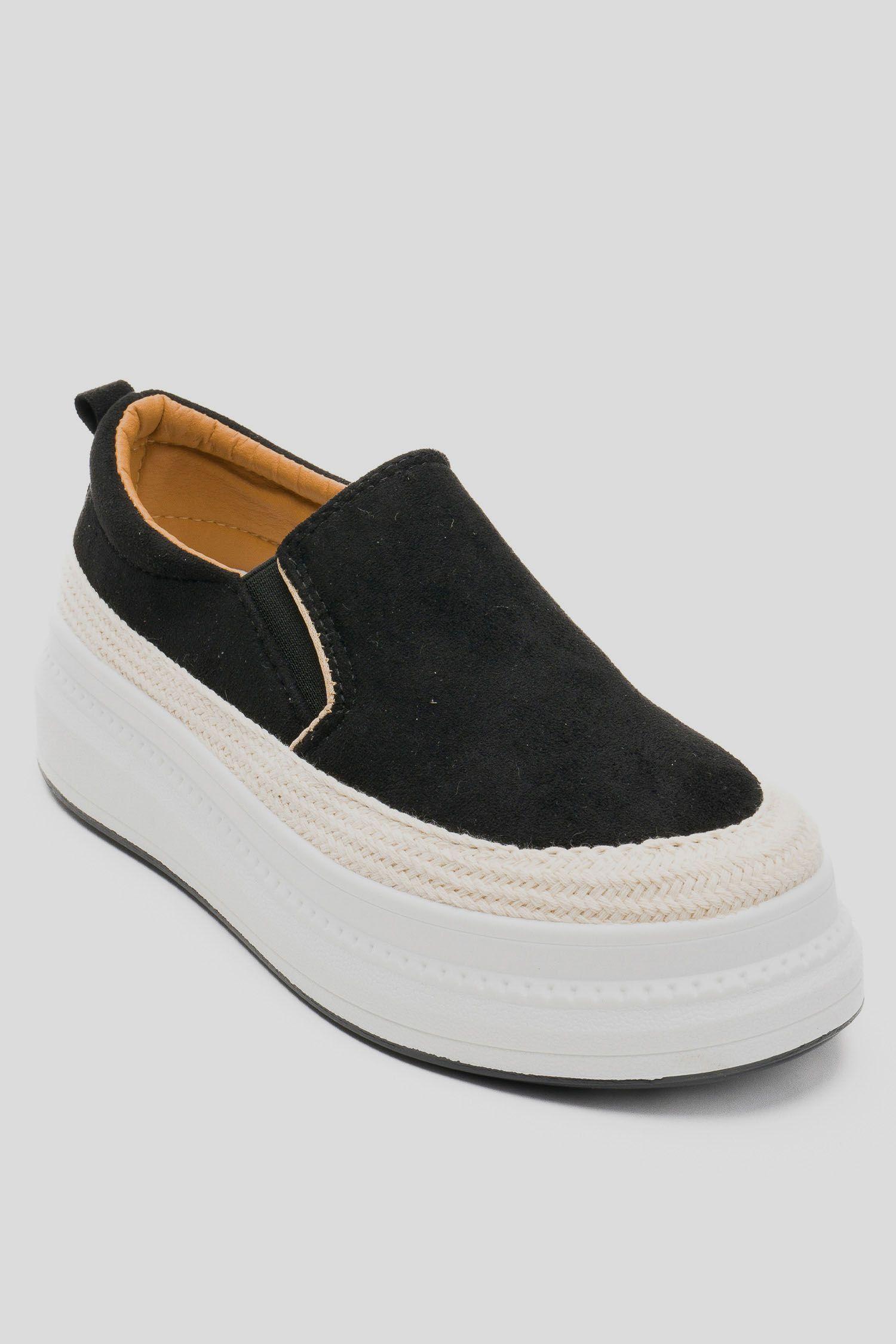 Zapatilla Mujer Negro Smoqui Chancleta-2