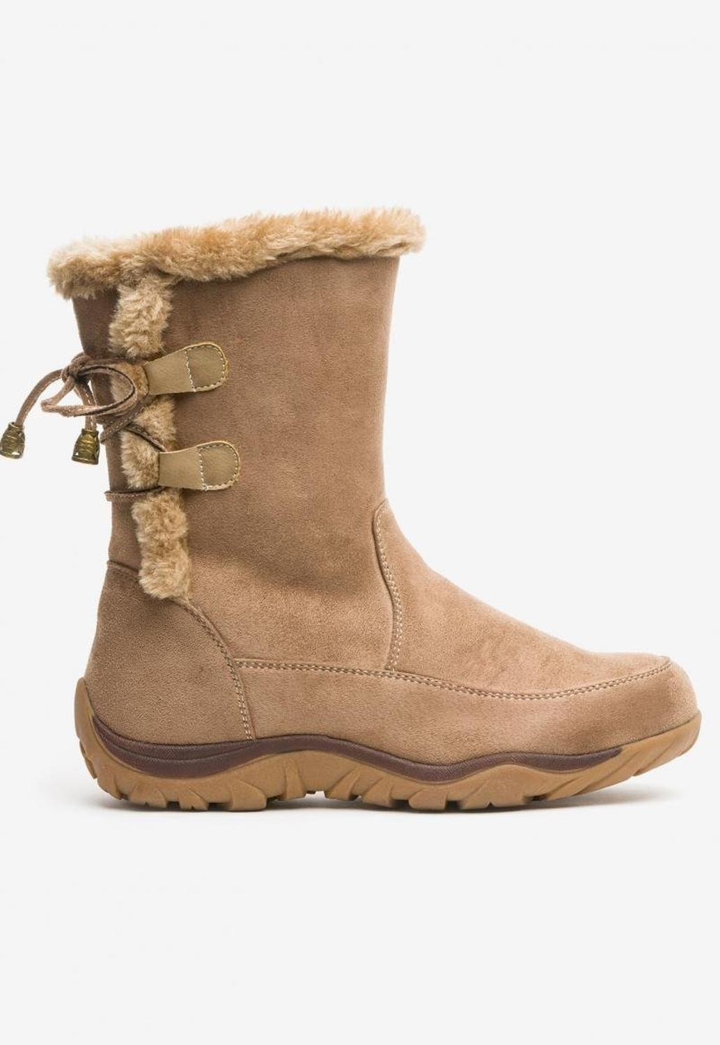 Bota Mujer Beige Lucera Chancleta-0