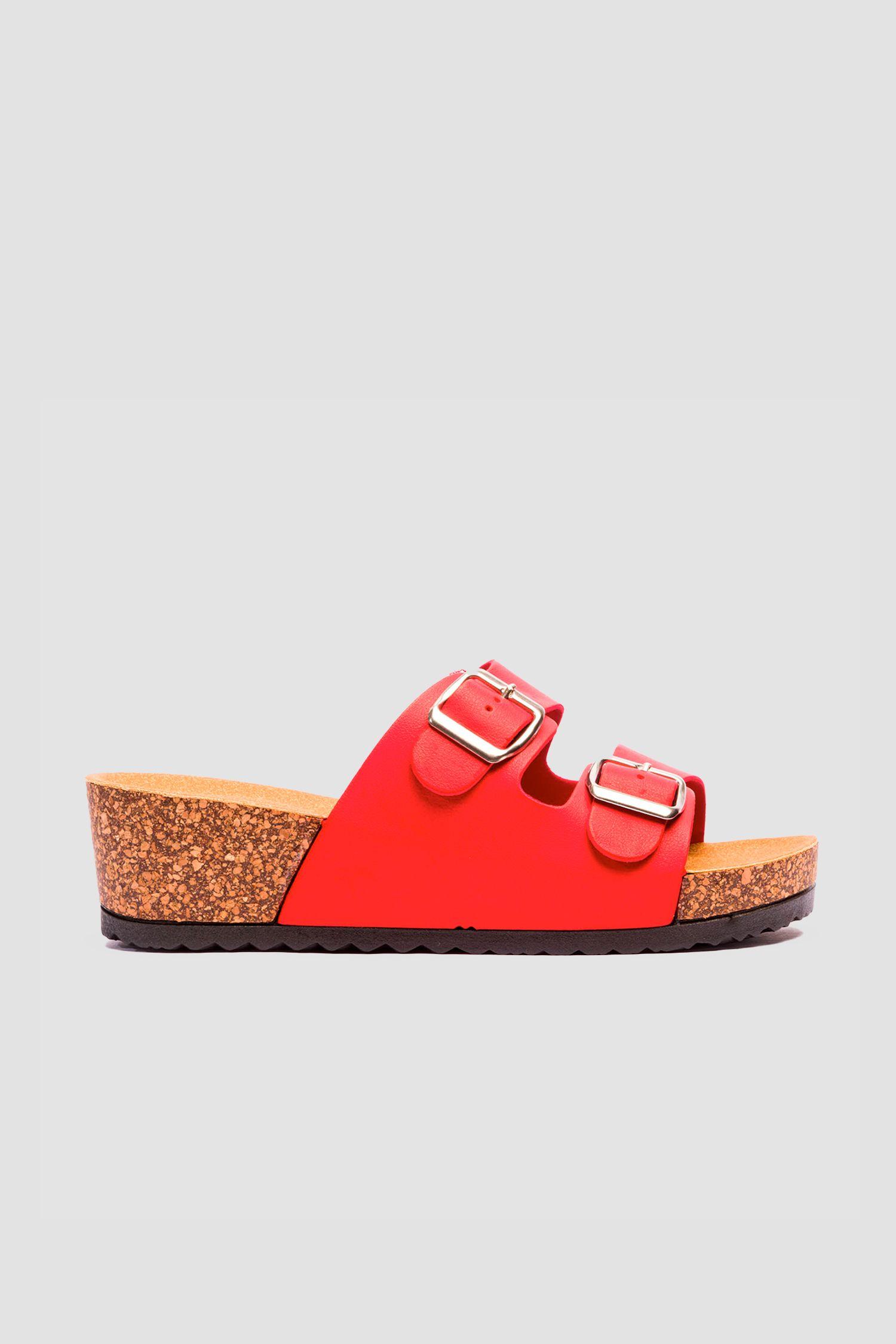 Sandalia Mujer Rojo Bridget Chinitown-0