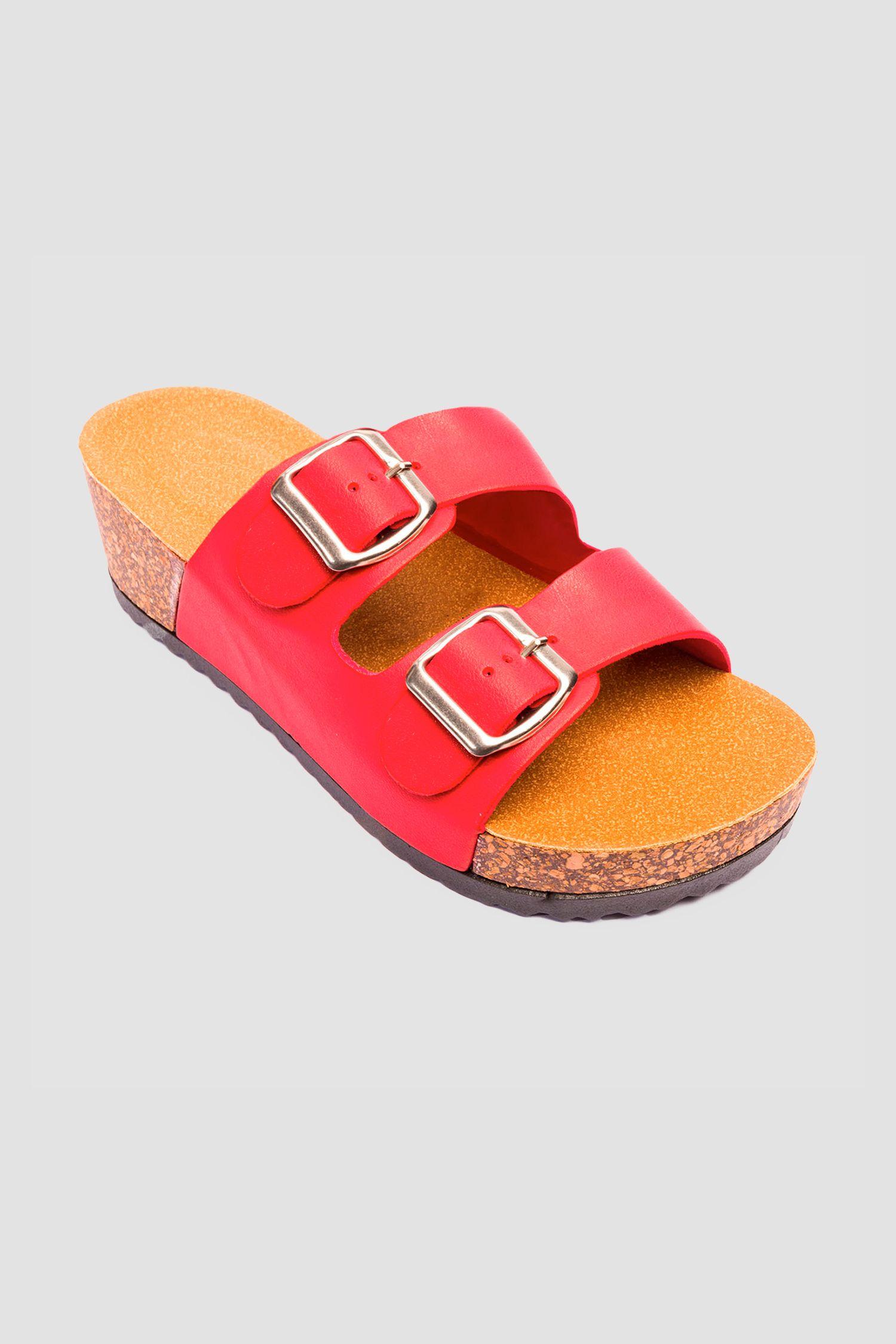 Sandalia Mujer Rojo Bridget Chinitown-2