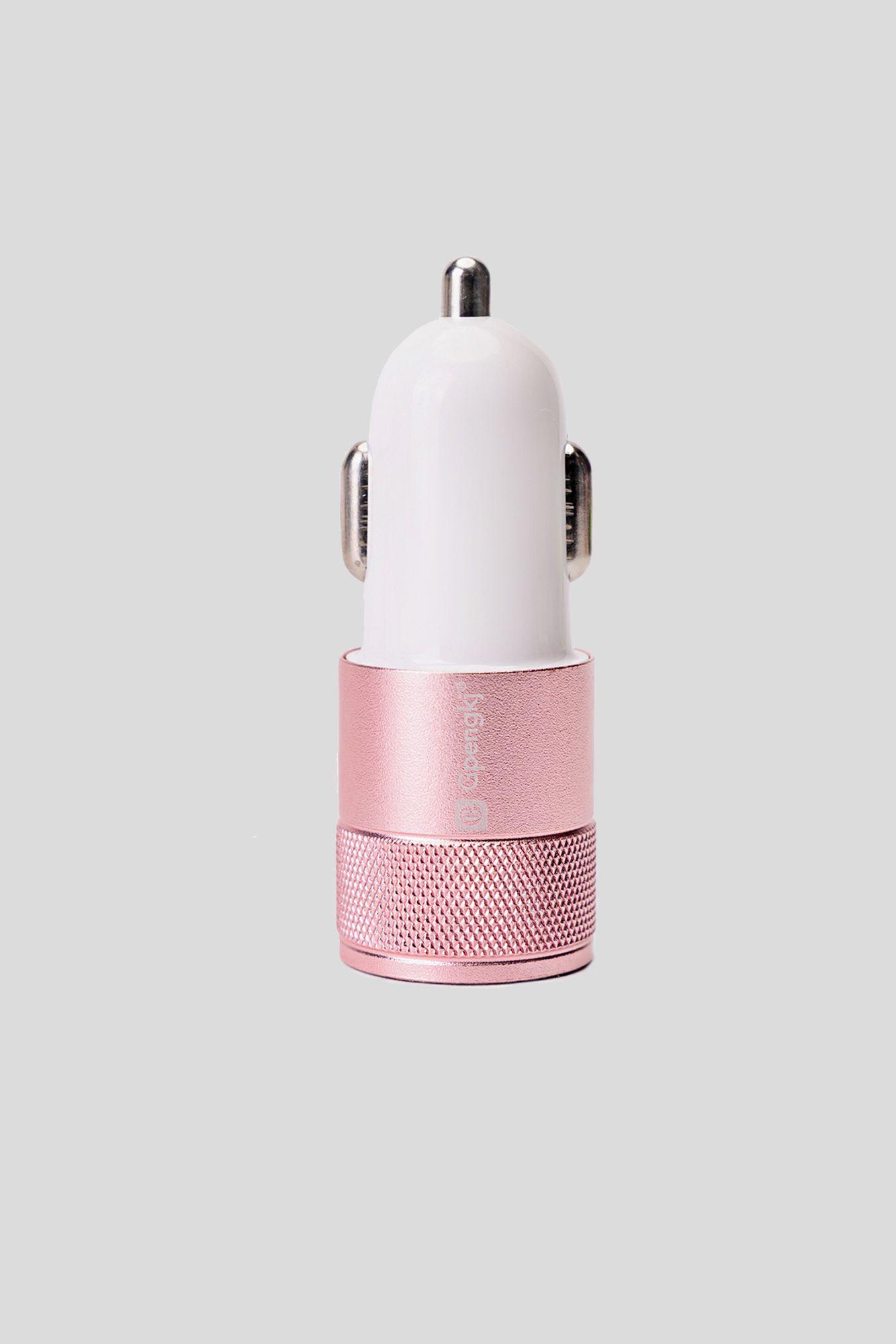 Cargador para vehículo USB - Tipo C Rosado Chinitown-0