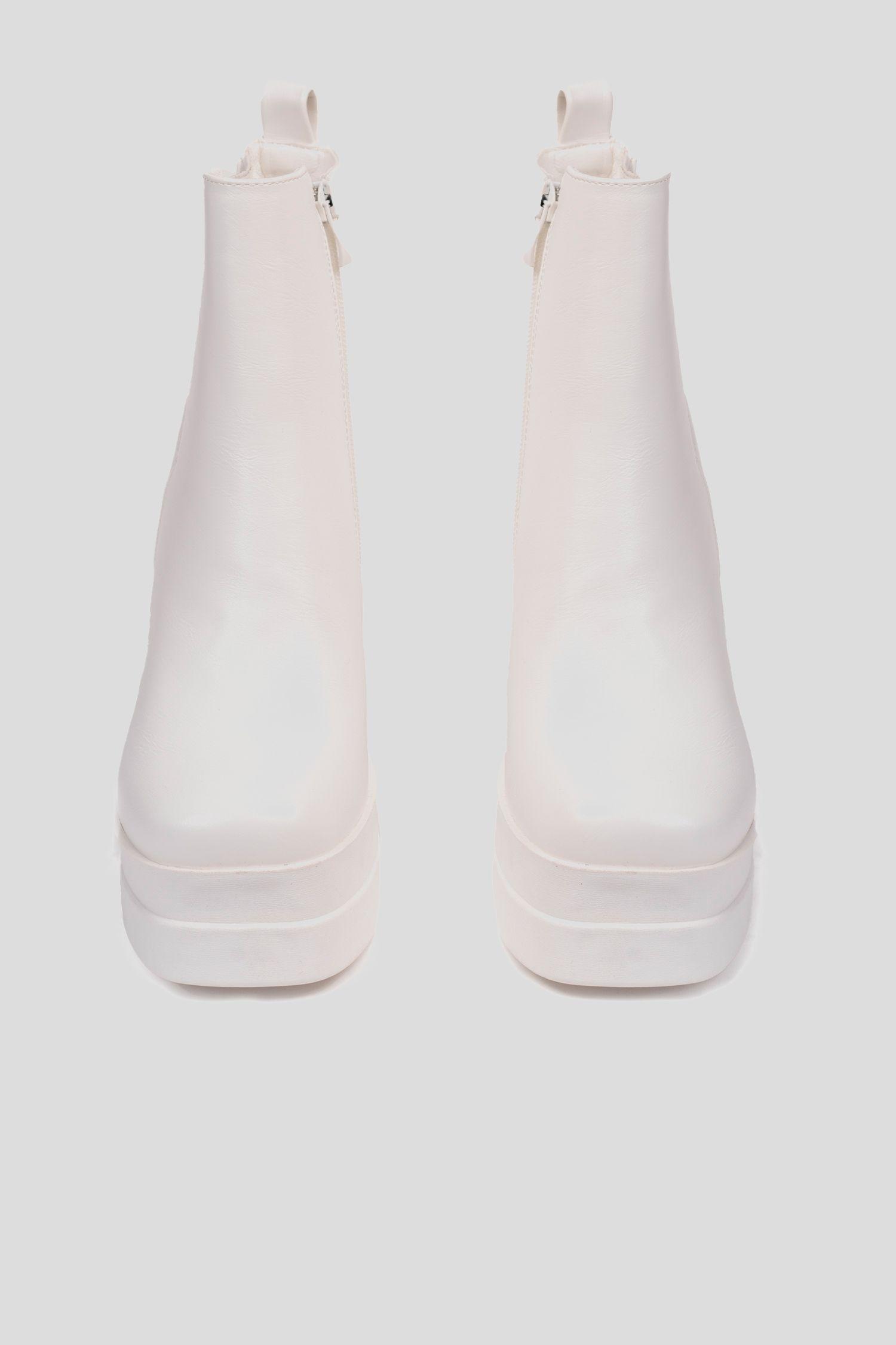 Botín Mujer Blanco Tamara Apóstol-3