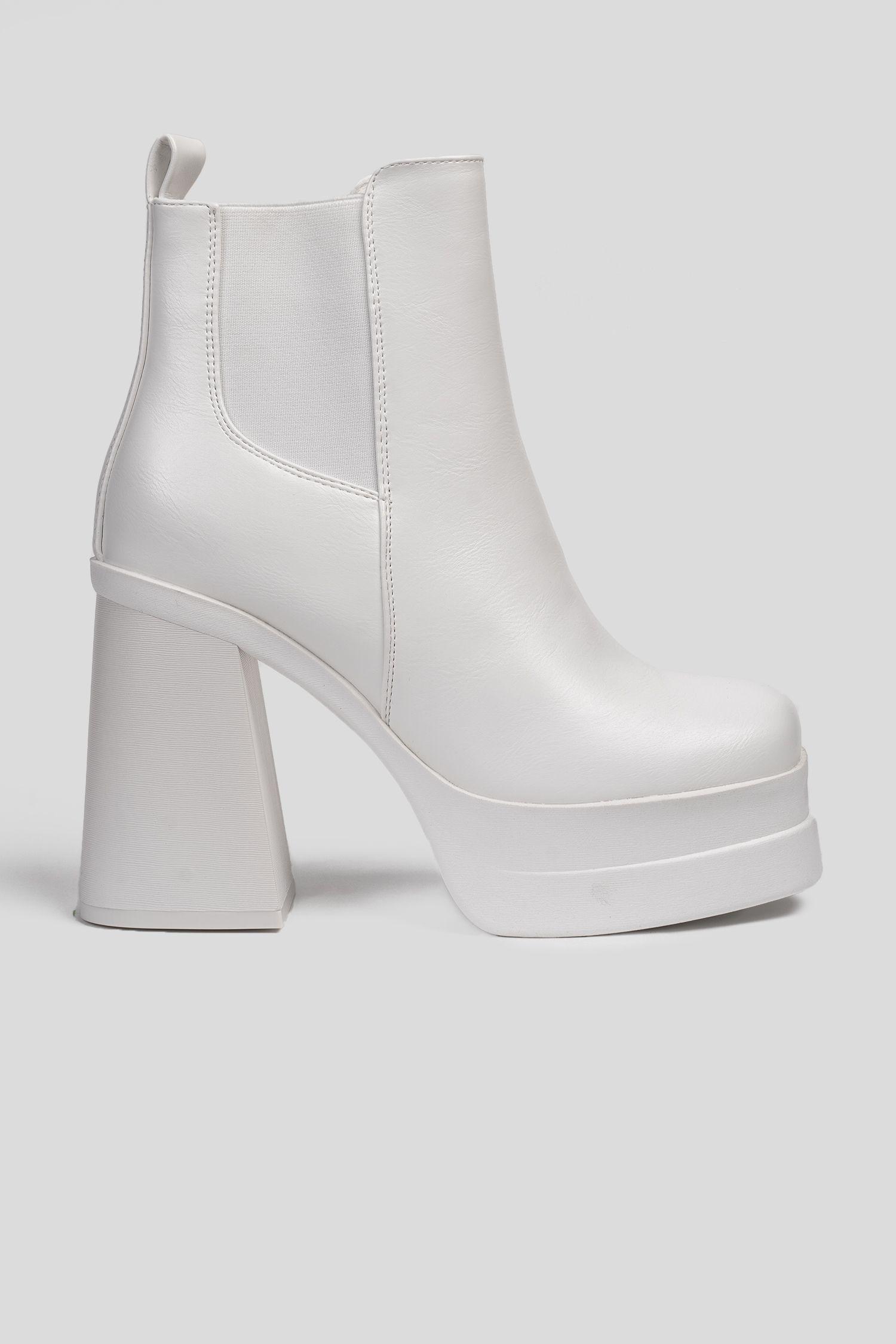 Botín Mujer Blanco Tamara Apóstol-0