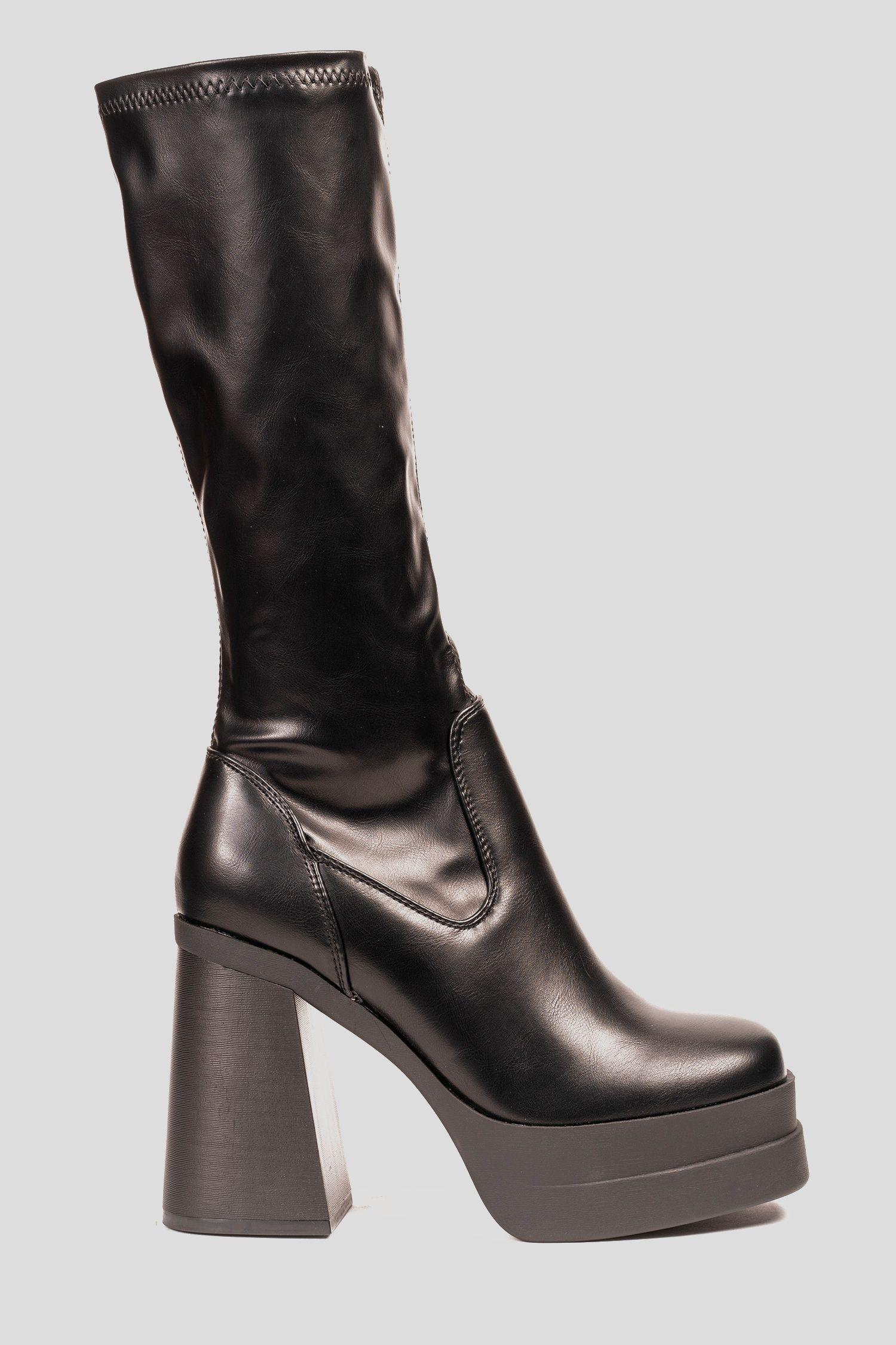 Bota Mujer Negro Darcy Apóstol-0