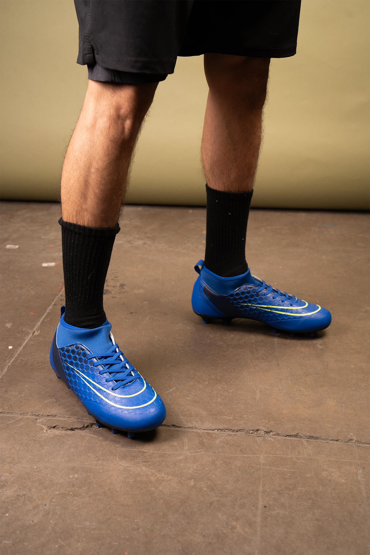 Zapatilla Futbol Hombre Azul Hasani Apóstol-3
