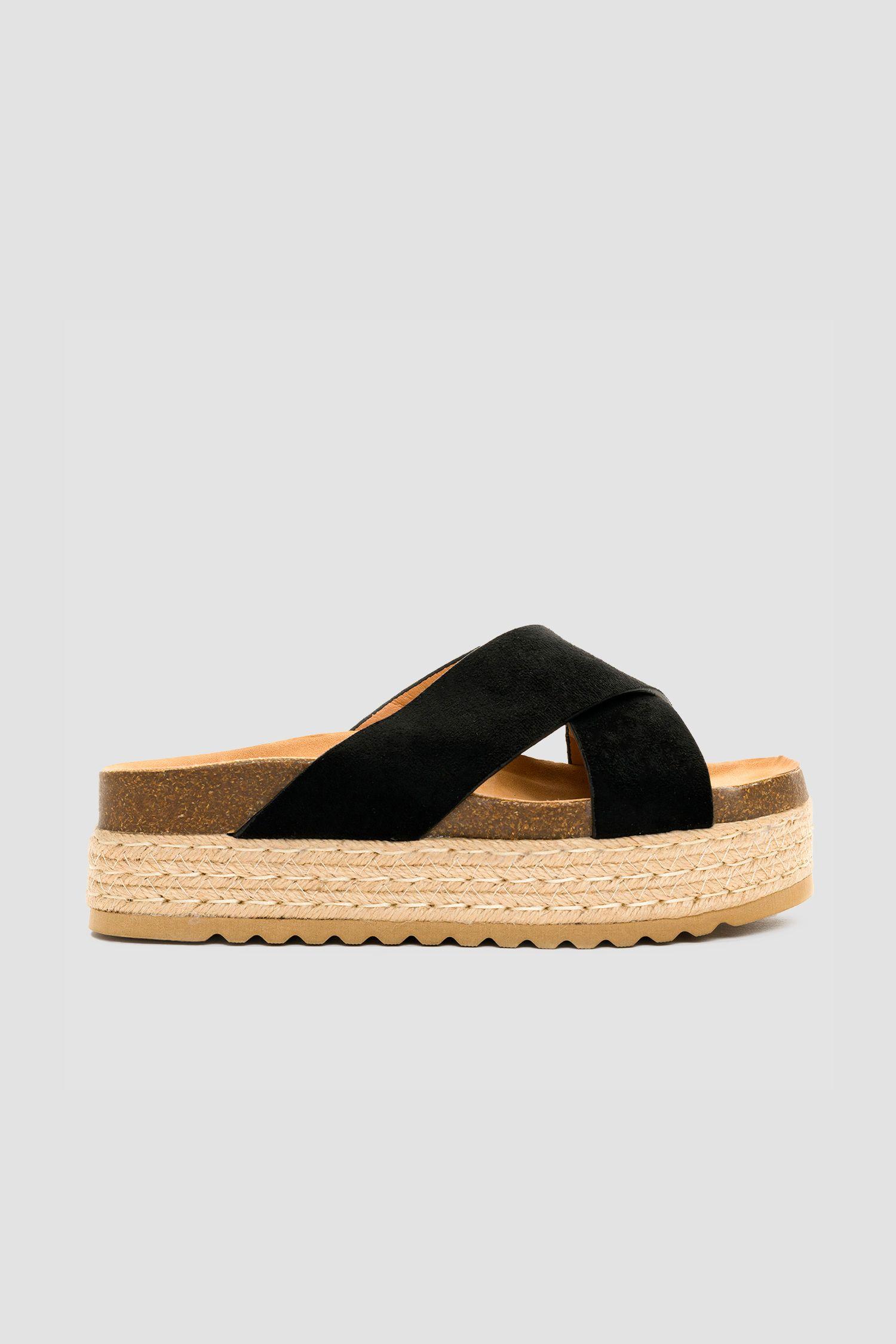 Sandalia Mujer Negro Mirren Chinitown-0