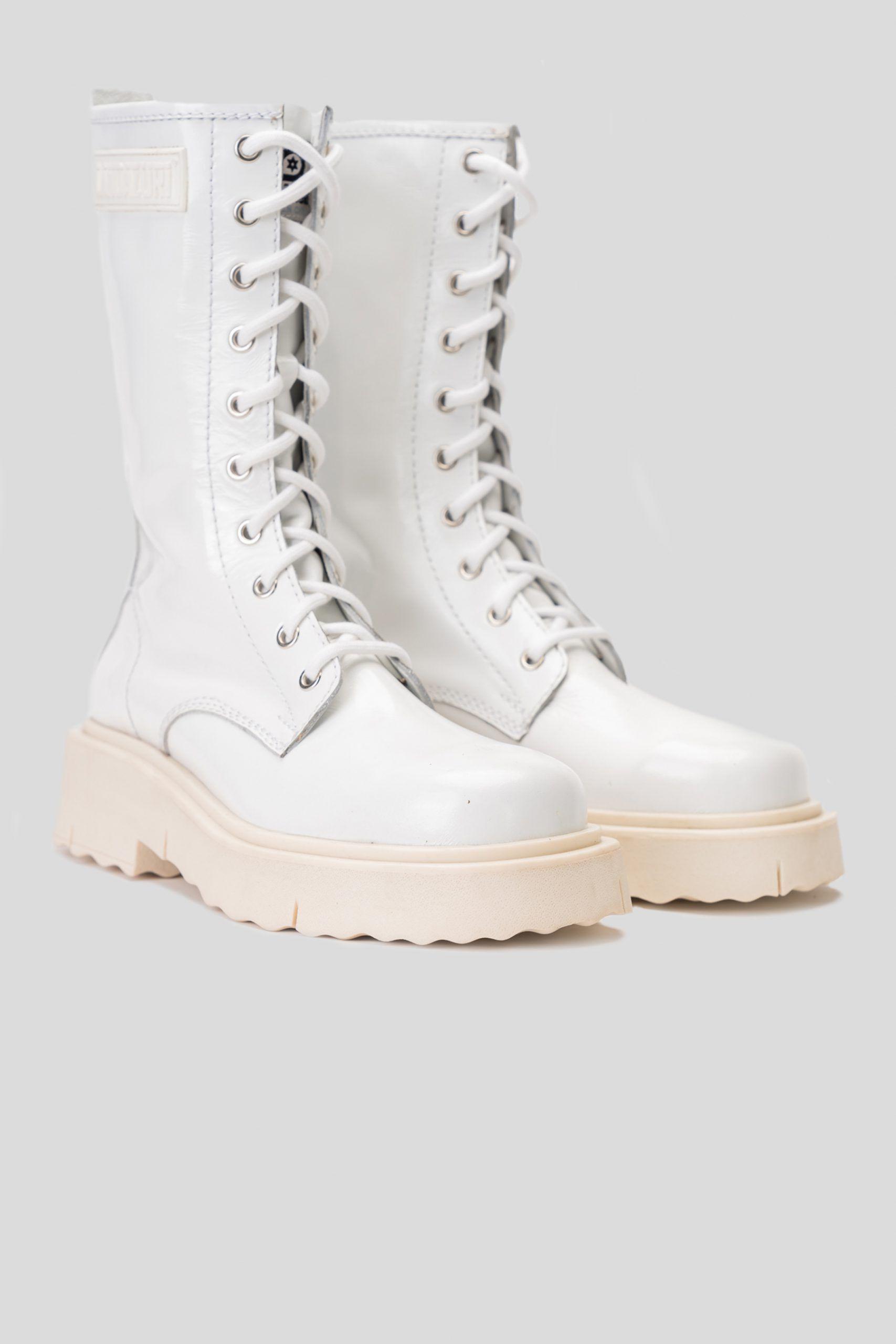 Bota Cuero Blade Blanca Landazuri-3