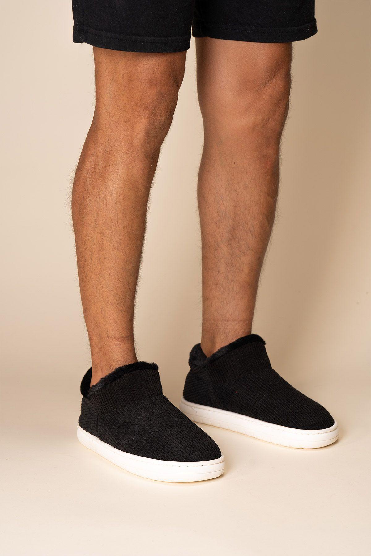 Pantufla Hombre Negro Borla Chinitown-3
