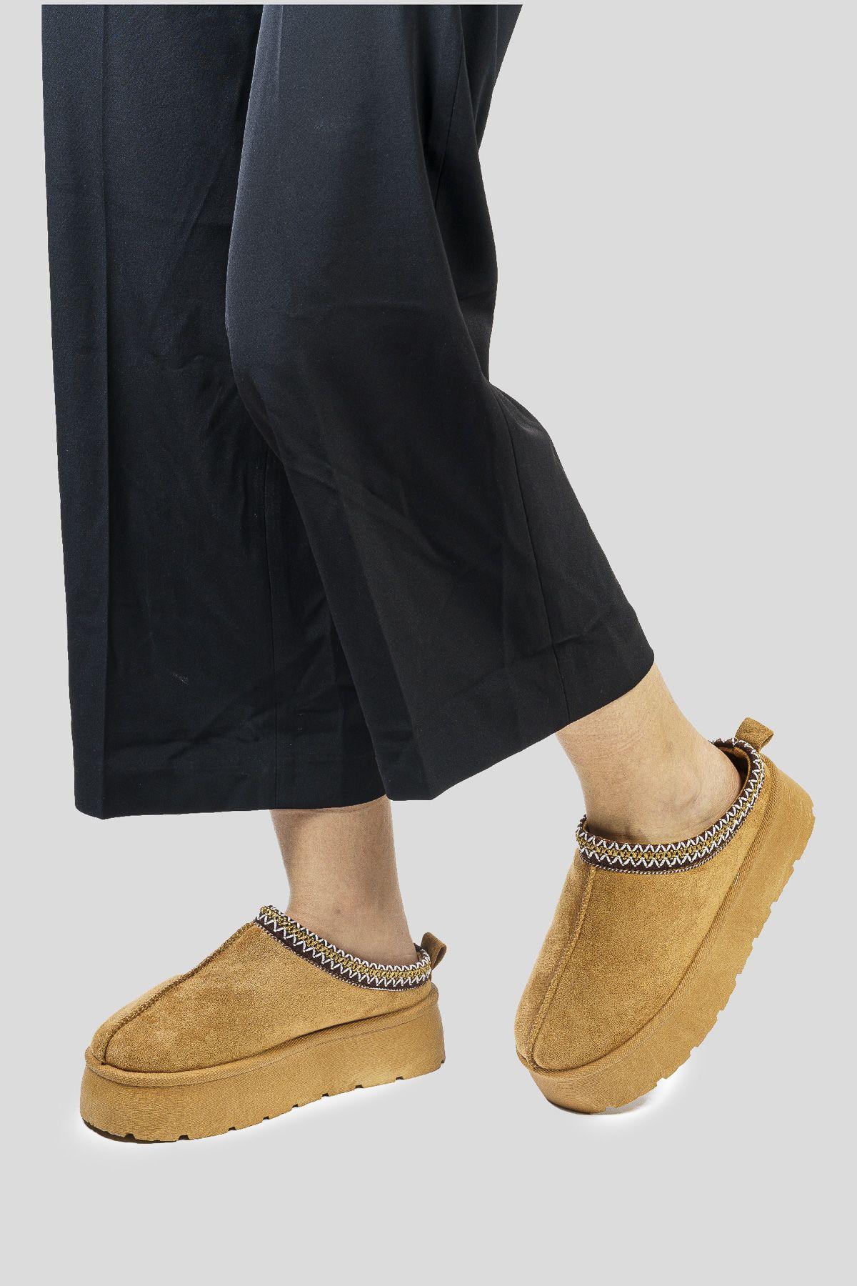 Babucha Mujer Camel Avis Thunder Blue-1