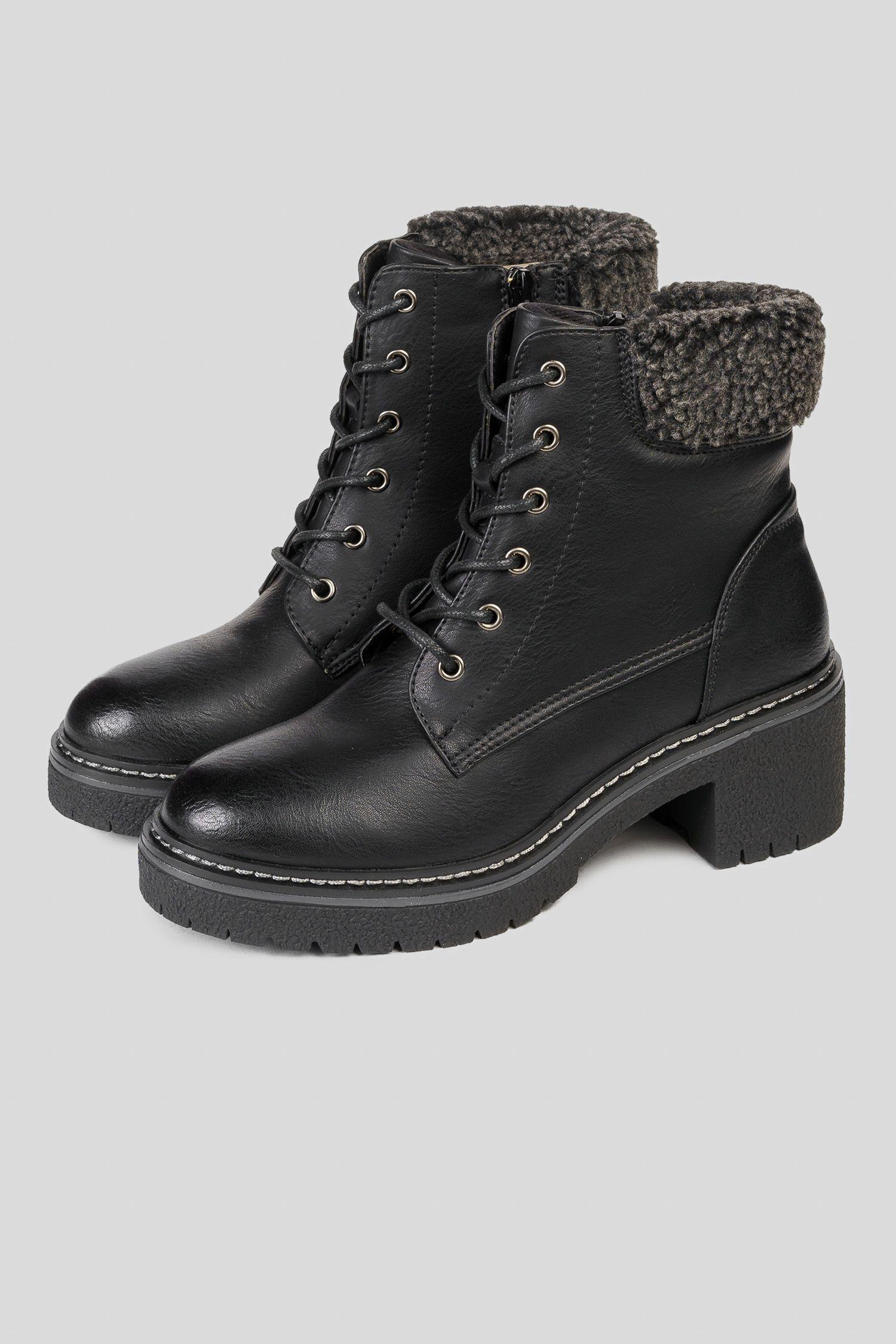 Botín Mujer Negro Willow Thunder Blue-2