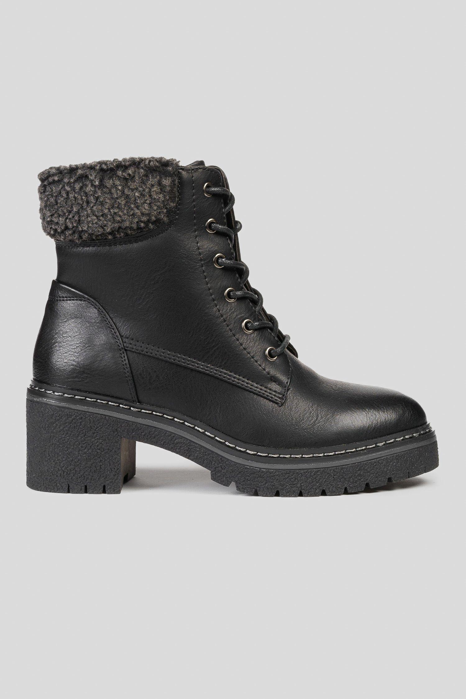 Botín Mujer Negro Willow Thunder Blue-0