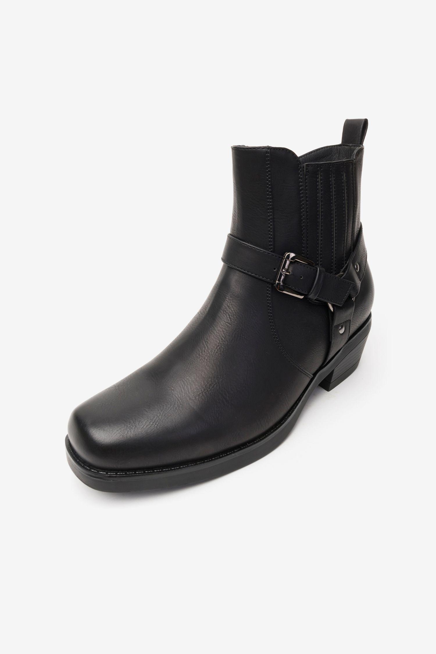 Bota Hombre Negro Ignacio Chancleta-4