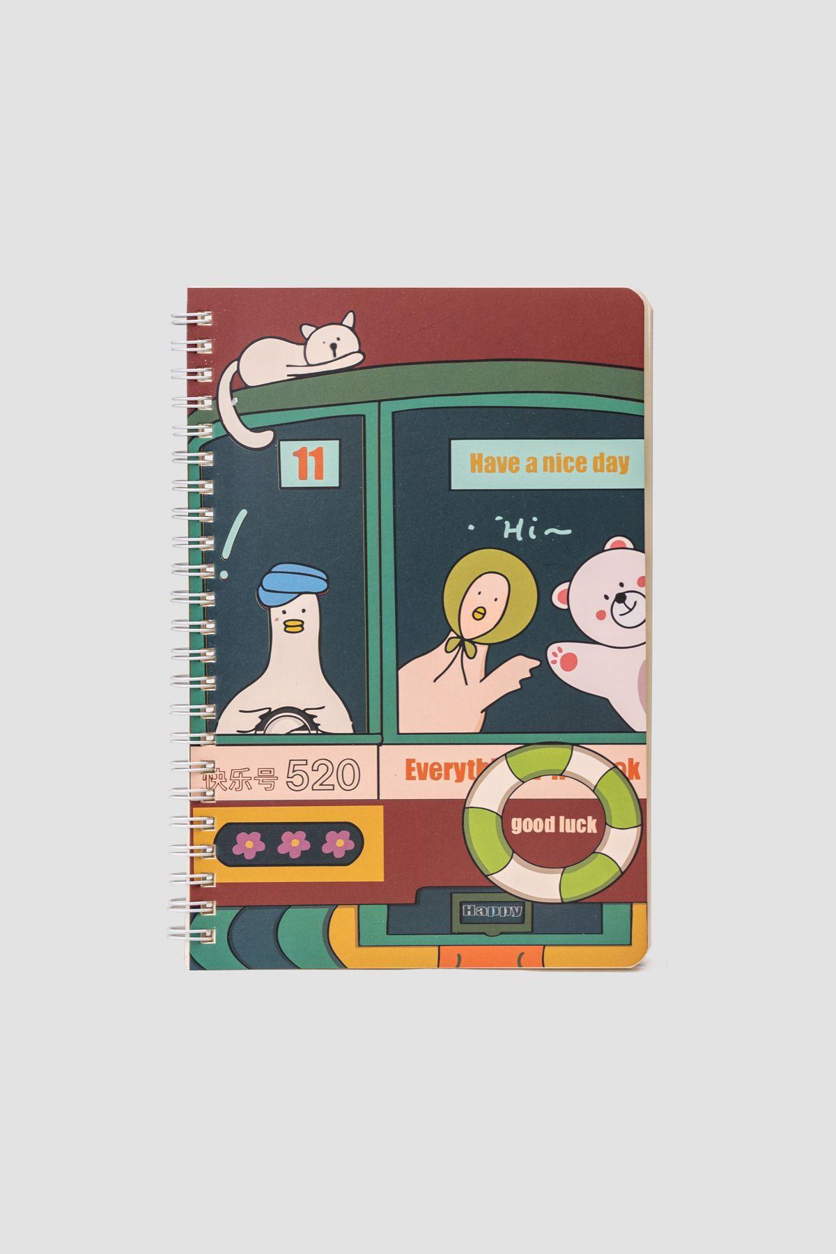 Libreta de Notas Multicolor 7A Chinitown-0