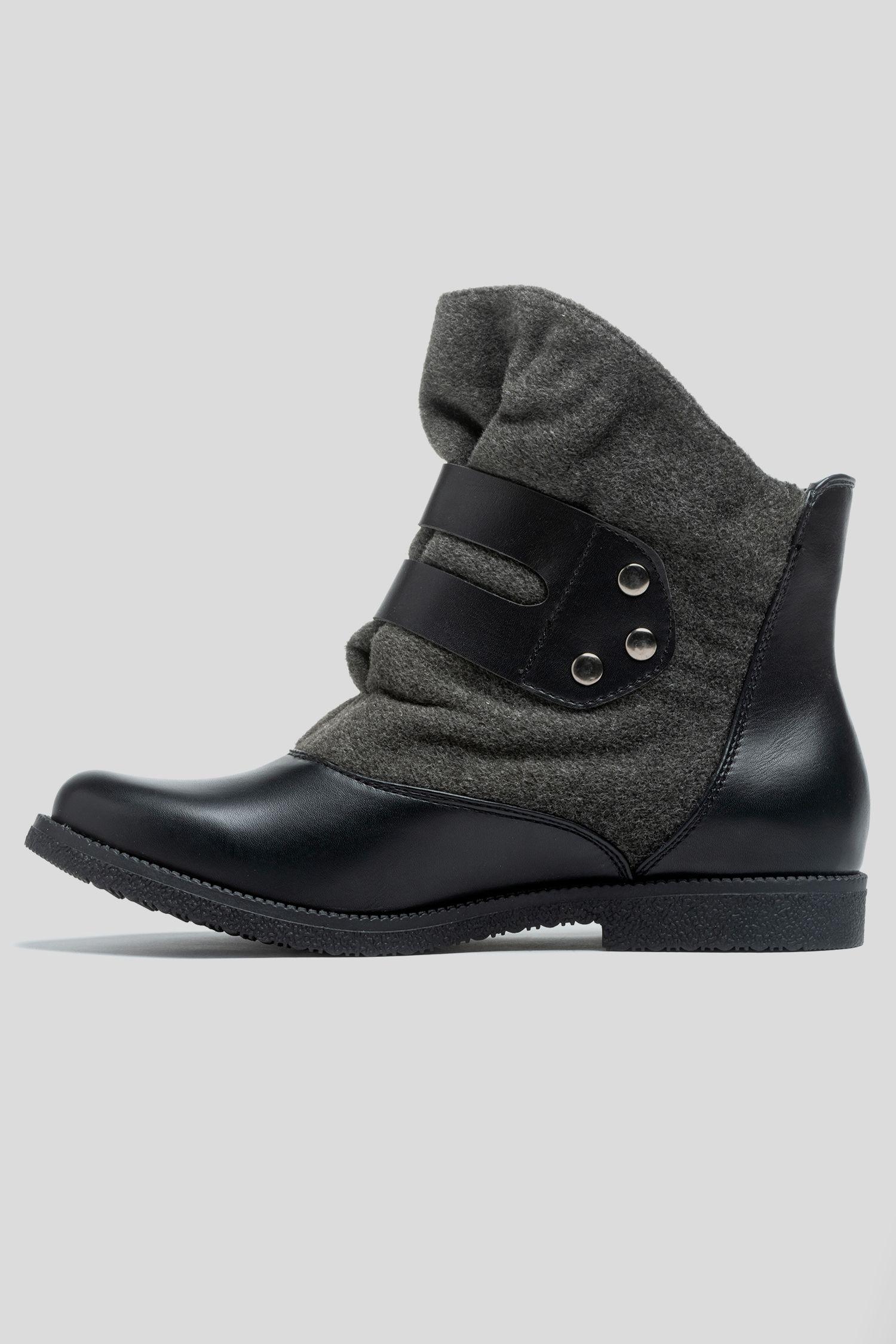 Botín Mujer Gris Belisa Chinitown-1