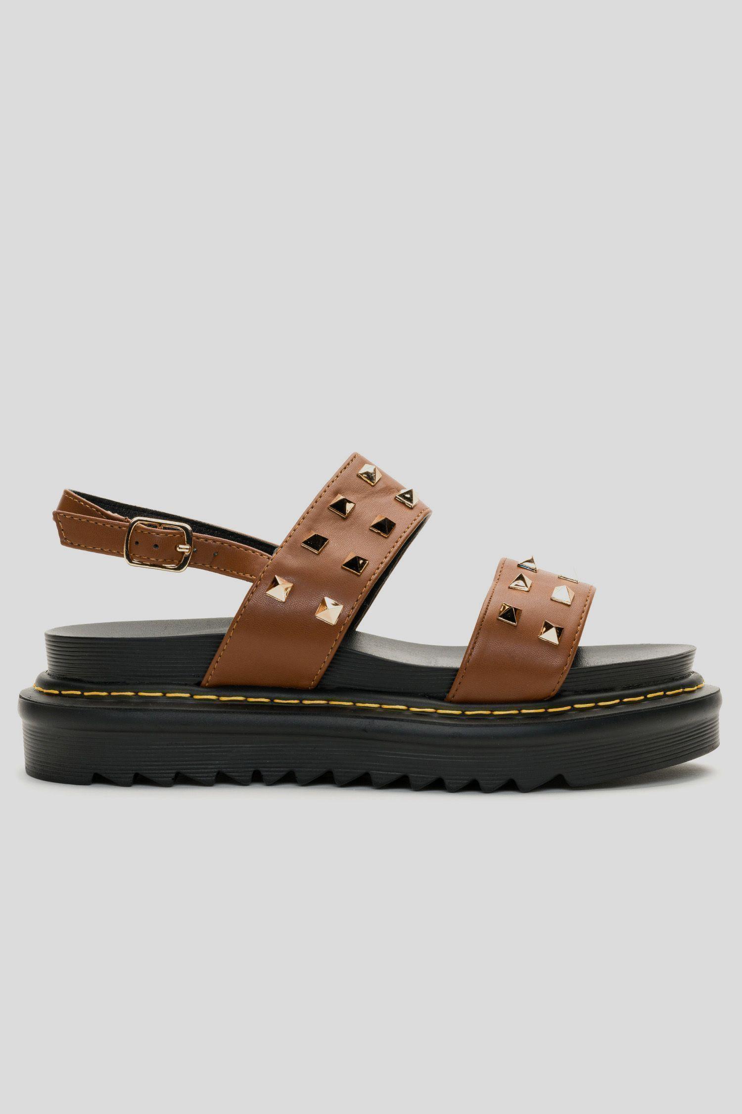 Sandalia Urbana Mujer Café katana chinitown-0