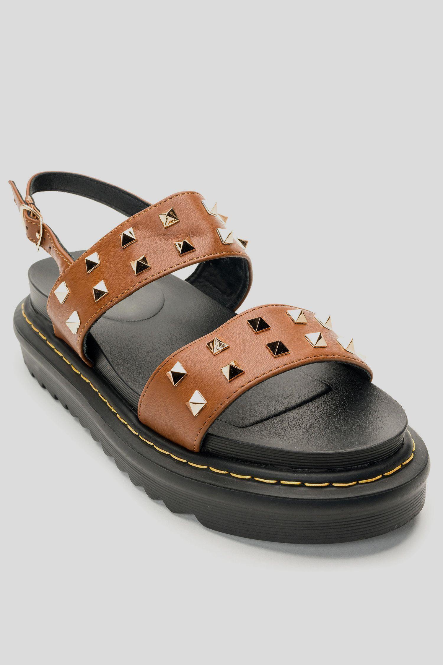 Sandalia Urbana Mujer Café katana chinitown-3