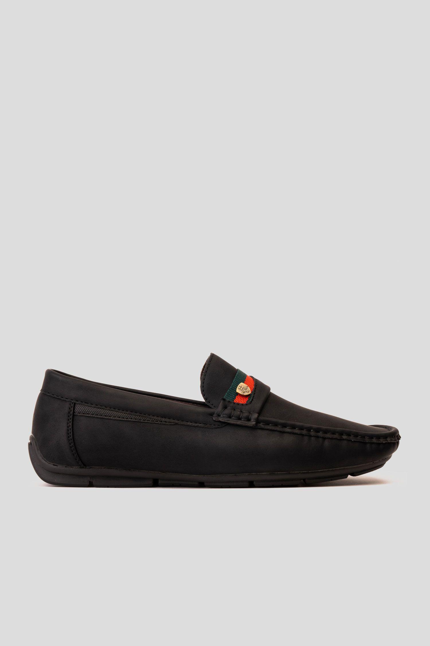 Mocasín Hombre Negro Elliot Thunder Blue-0