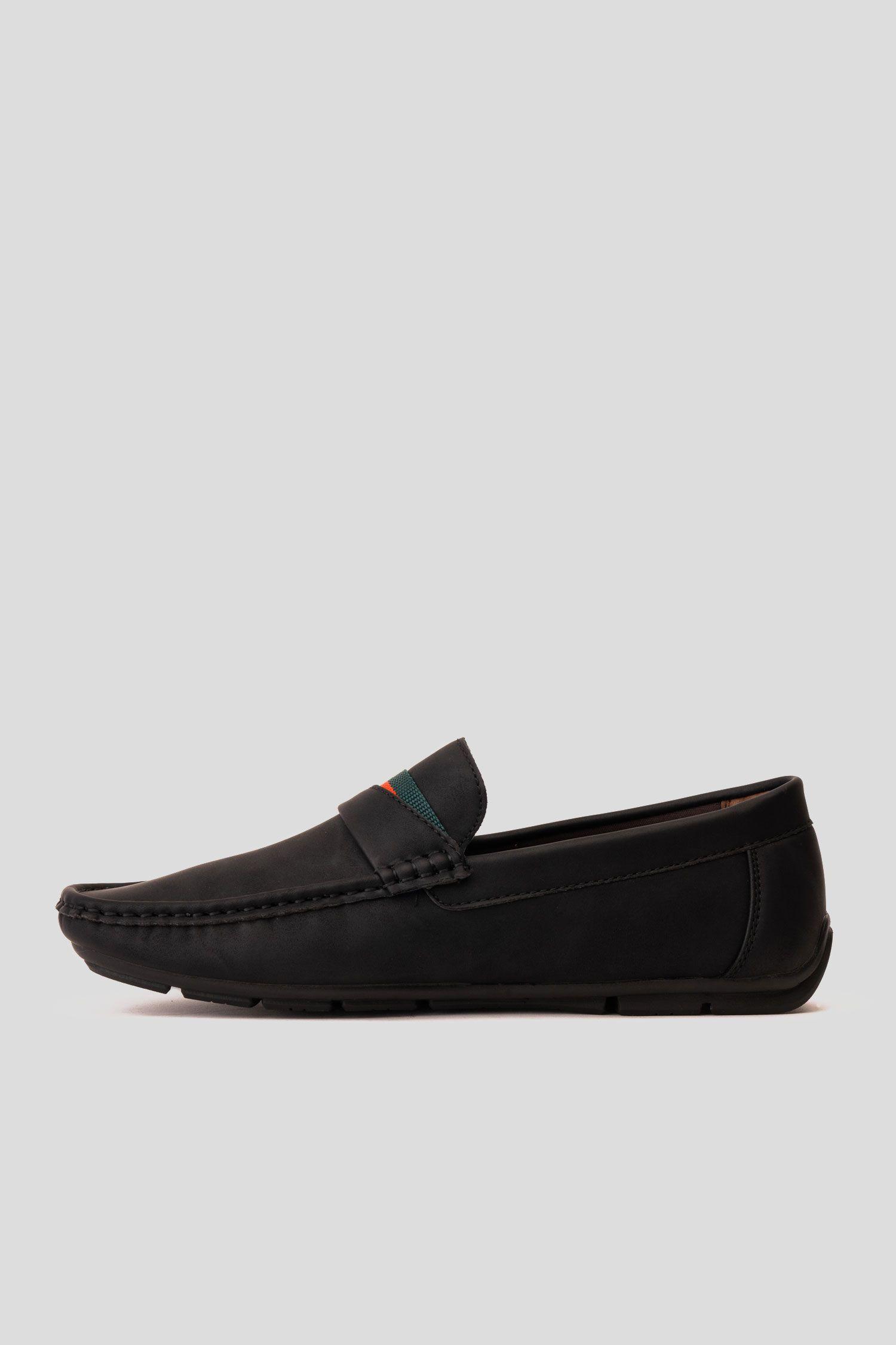 Mocasín Hombre Negro Elliot Thunder Blue-1