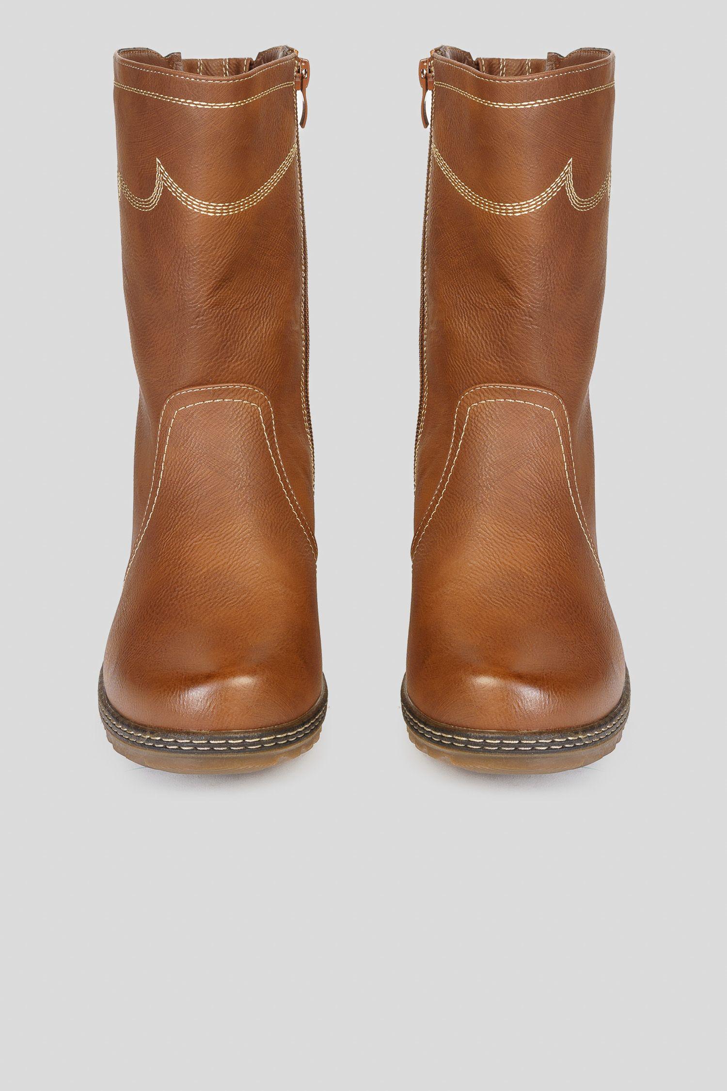 Bota Mujer Café Kalea Thunder Blue-3