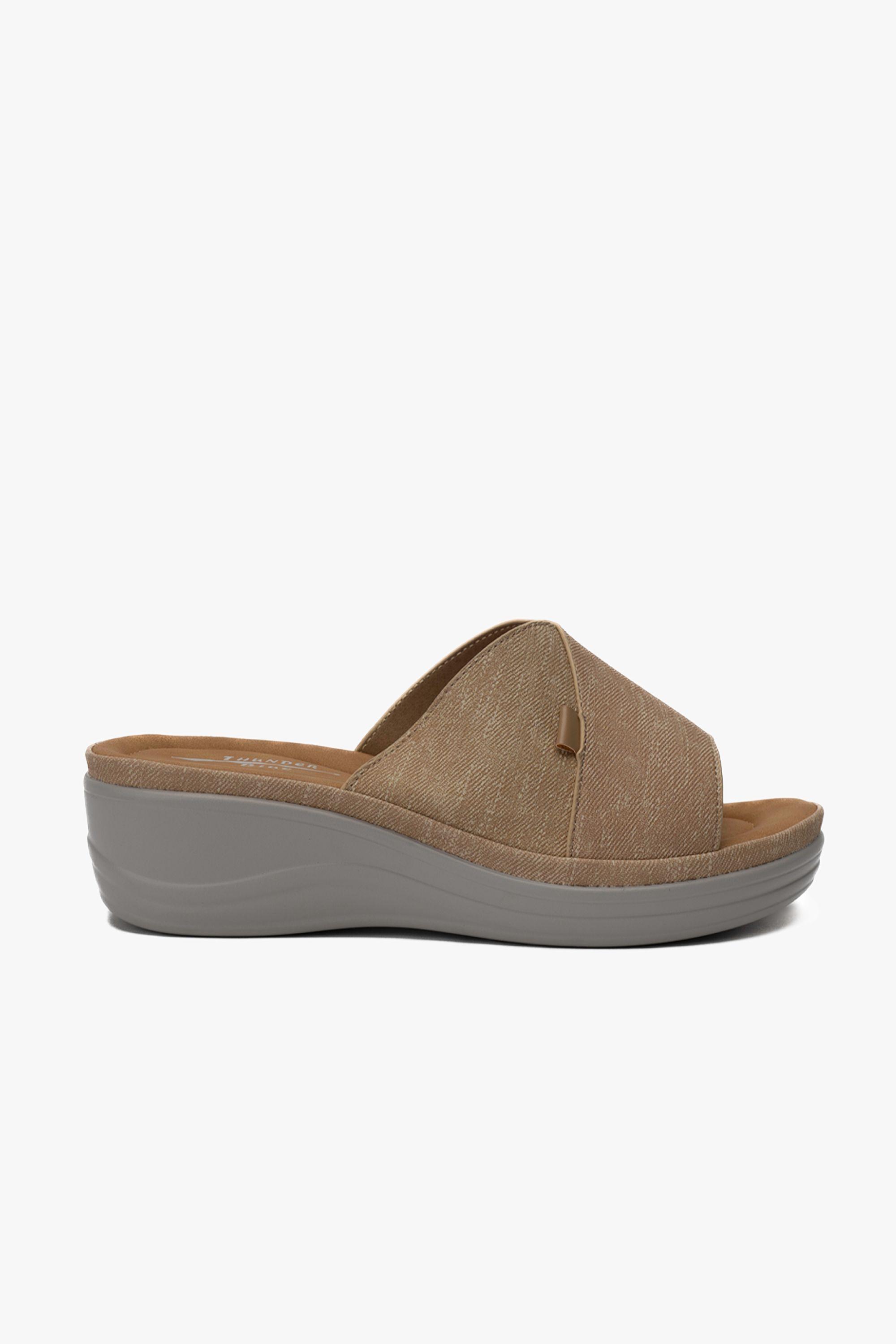 Sandalia Casual Mujer Beige Wix Chinitown-0