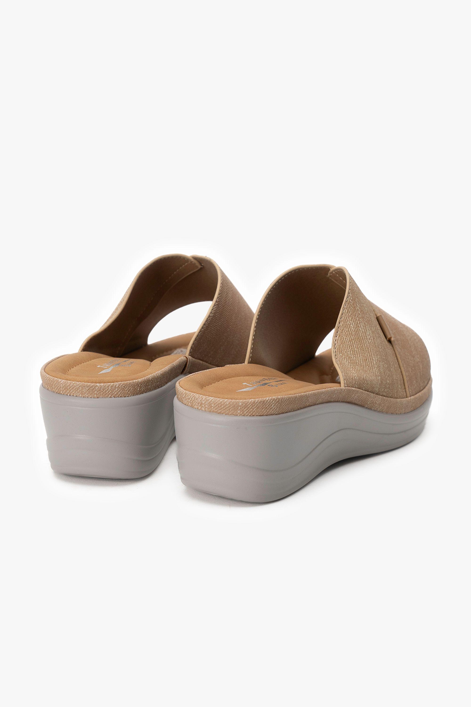 Sandalia Casual Mujer Beige Wix Chinitown-2