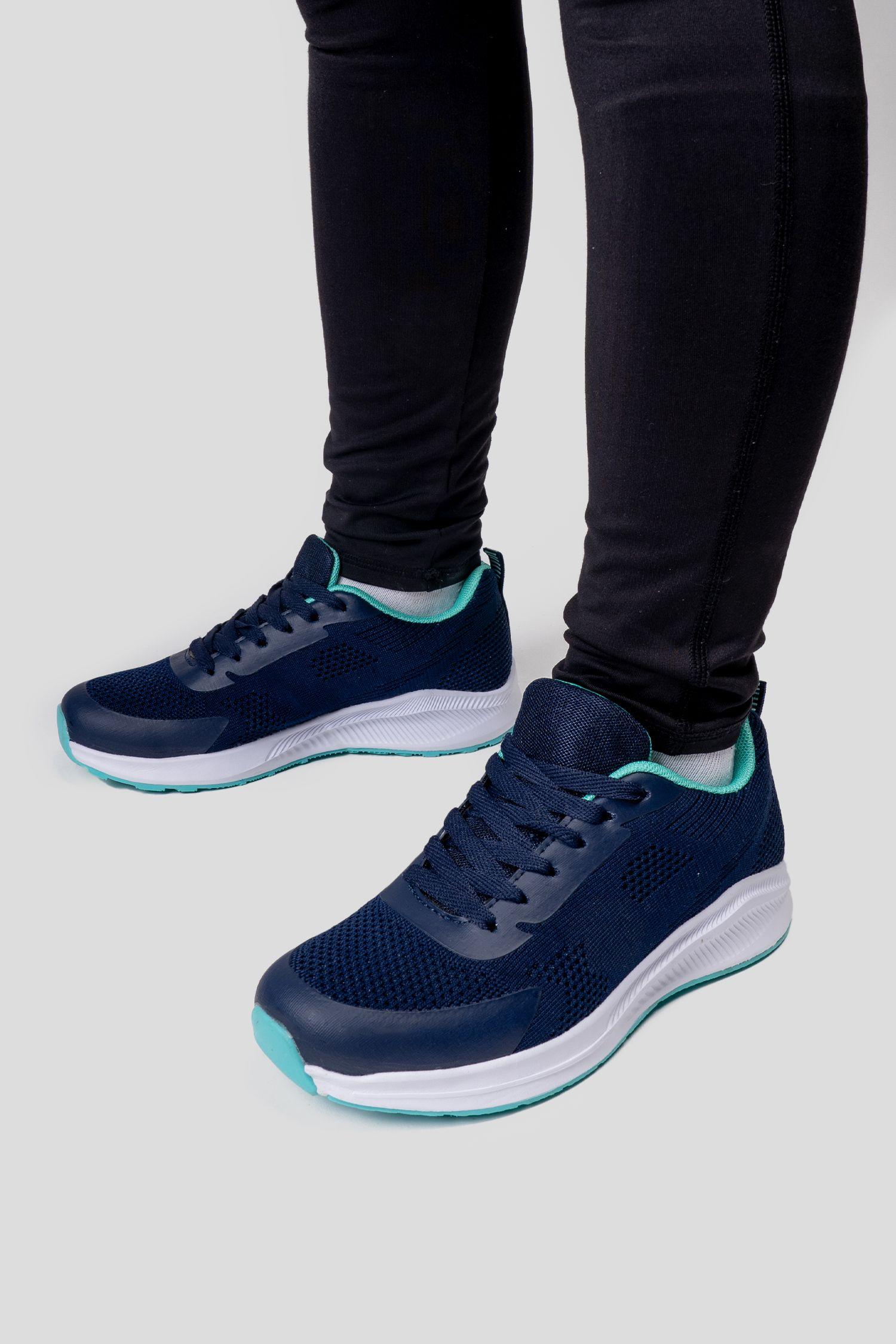 Zapatilla Mujer Azul Arcelia Apóstol-4