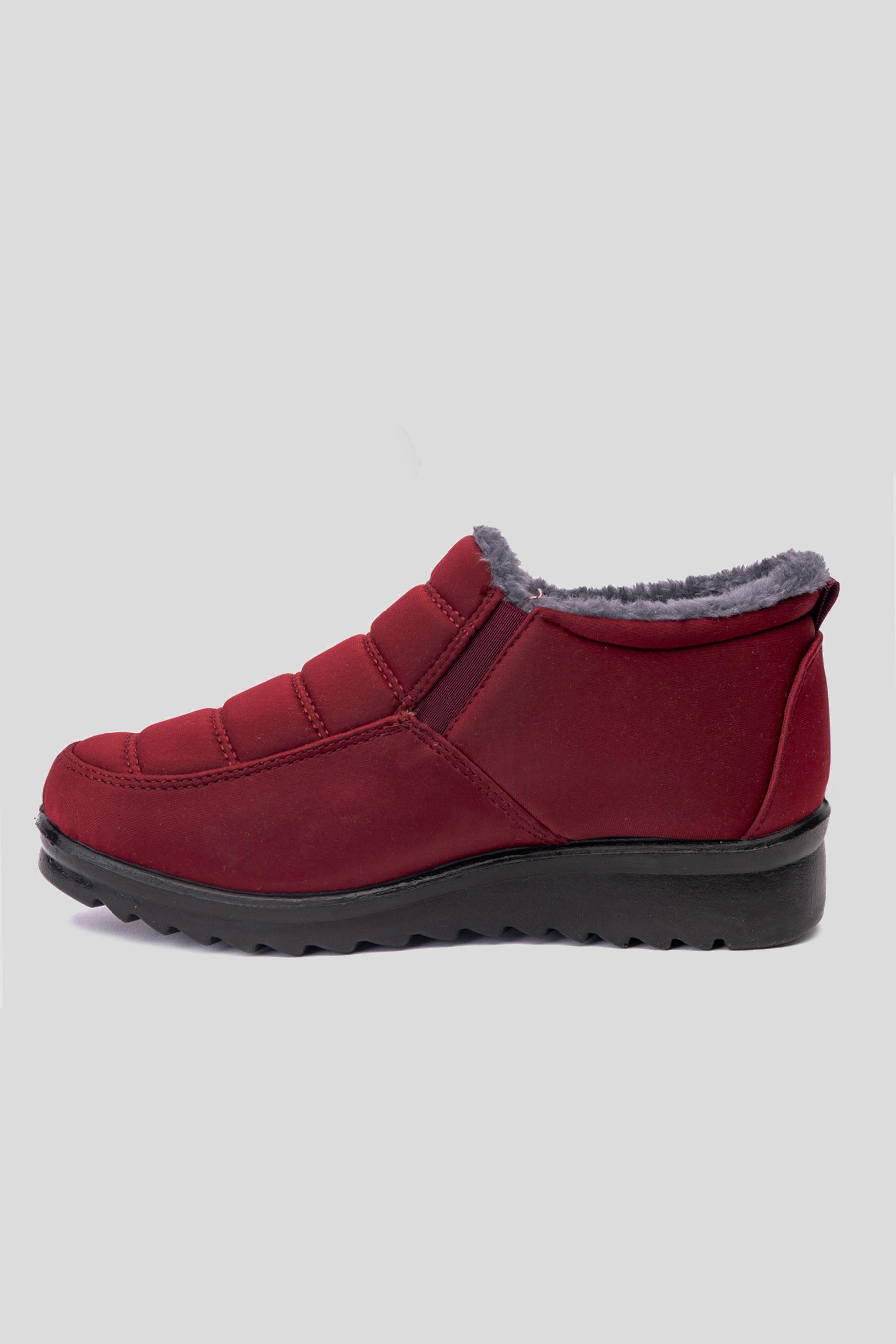 Zapatilla Mujer Burdeo Kunik Apóstol-1