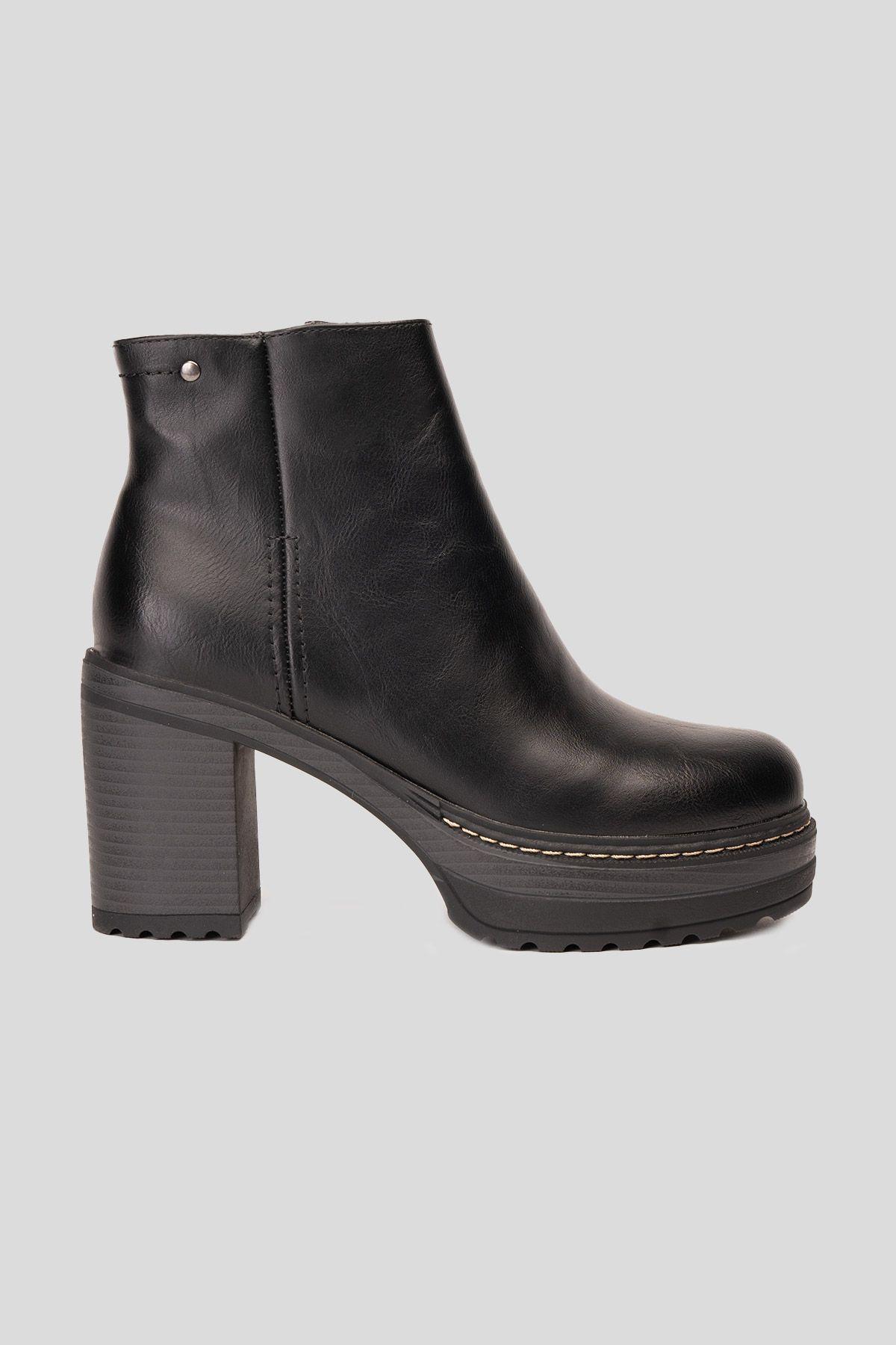 Botín Casual Mujer Negro Kani Chinitown-0