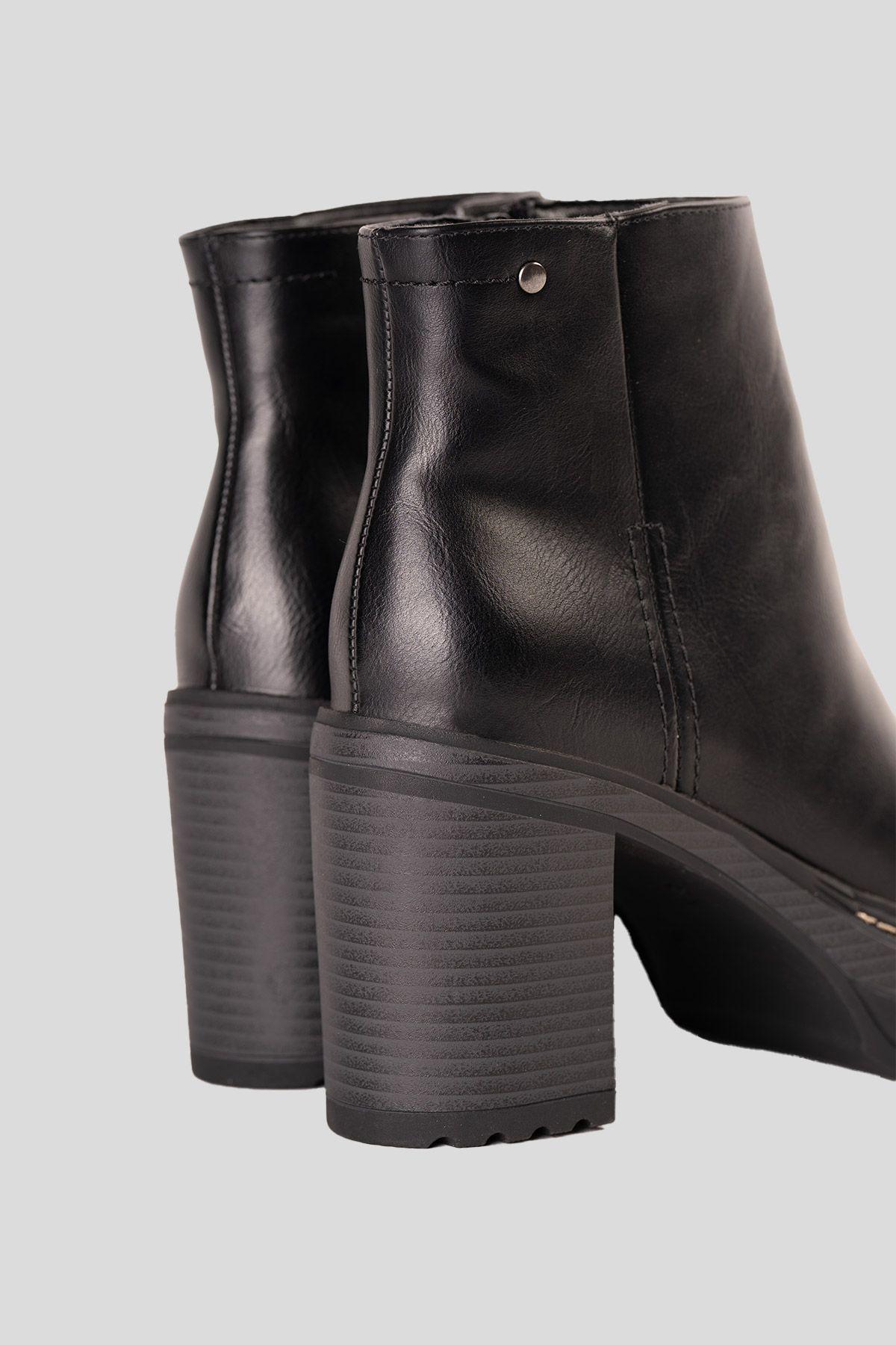 Botín Casual Mujer Negro Kani Chinitown-5